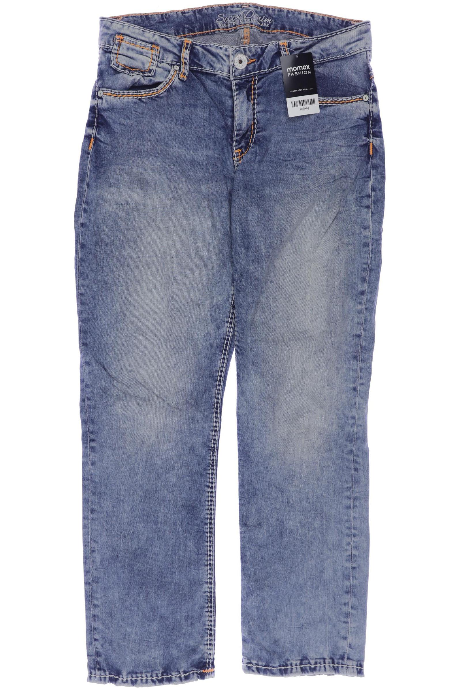 

Soccx Damen Jeans, blau, Gr. 31