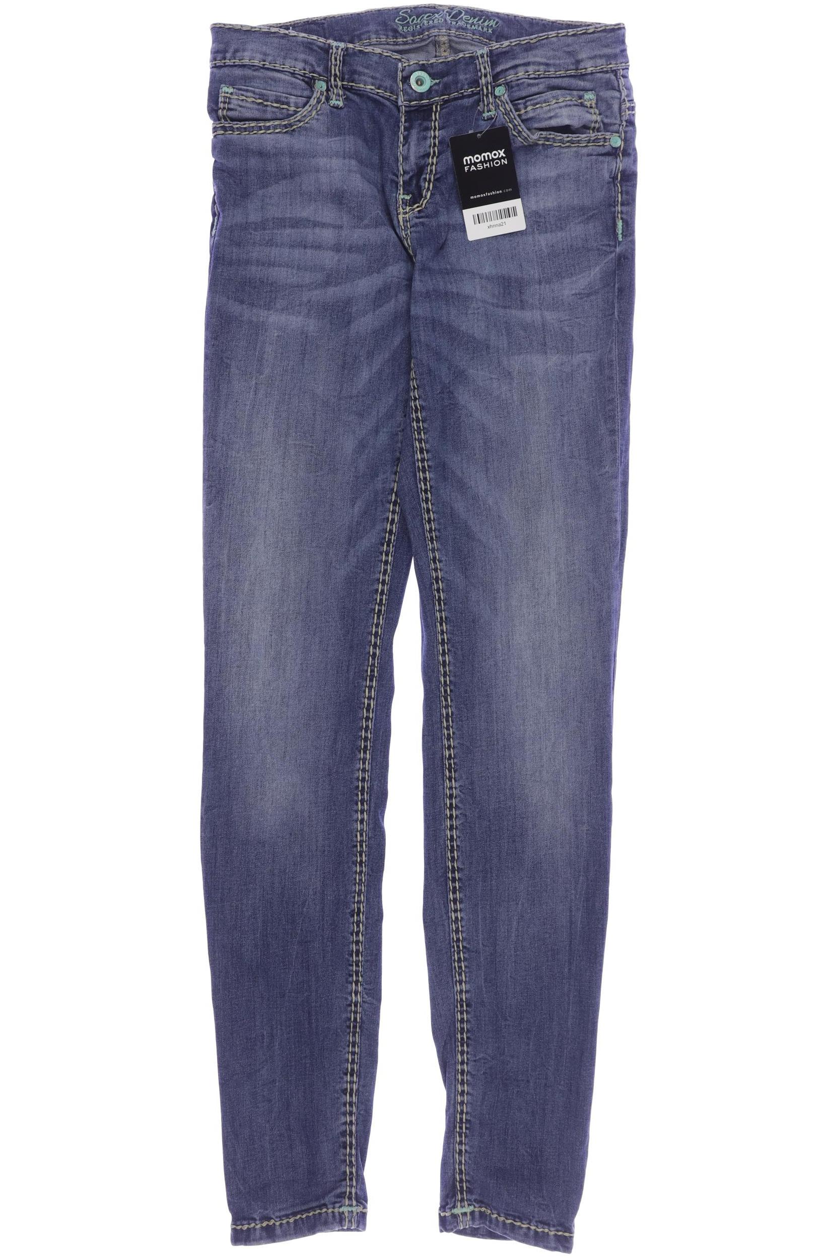 

Soccx Damen Jeans, blau, Gr. 28