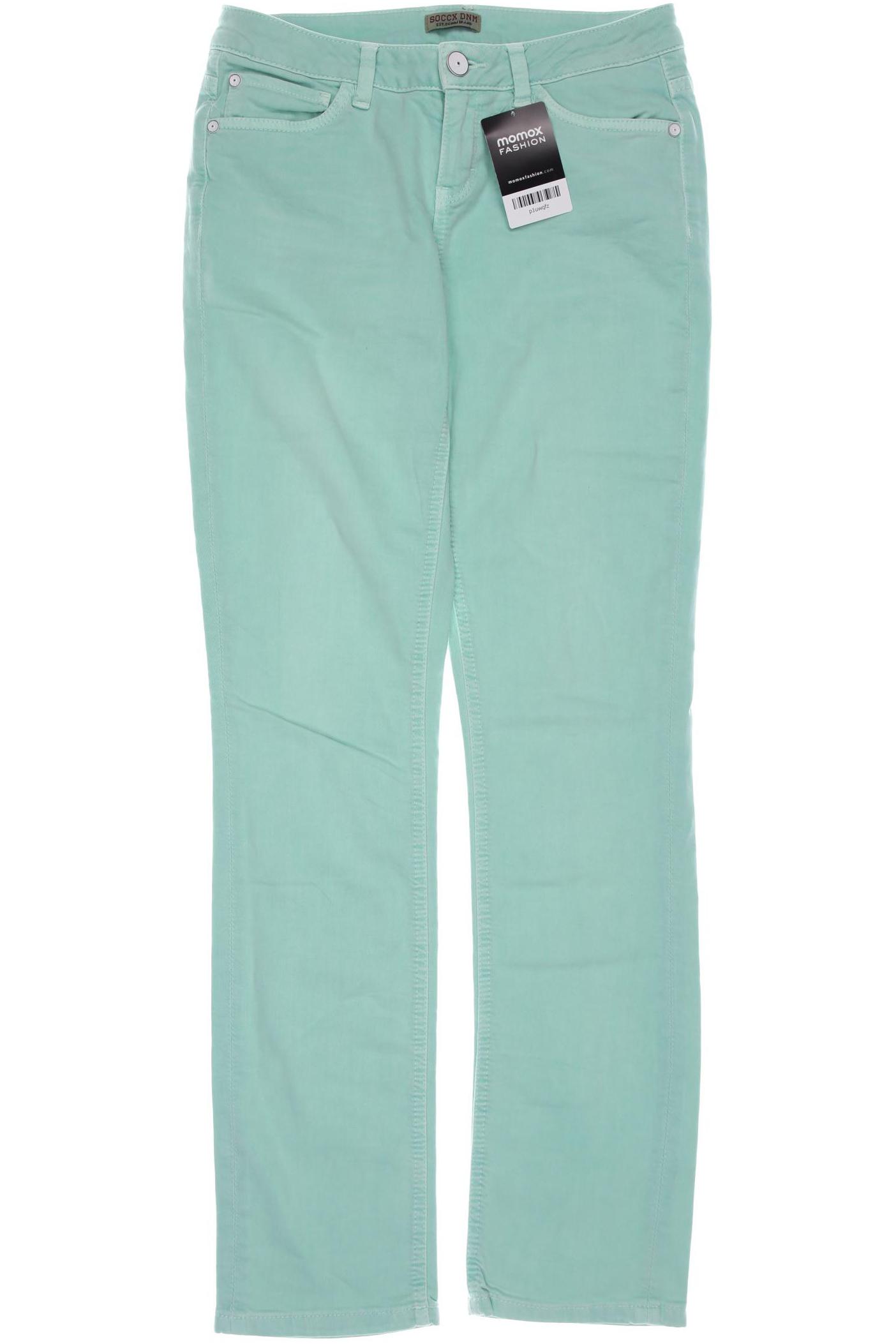 

Soccx Damen Jeans, hellgrün, Gr. 27