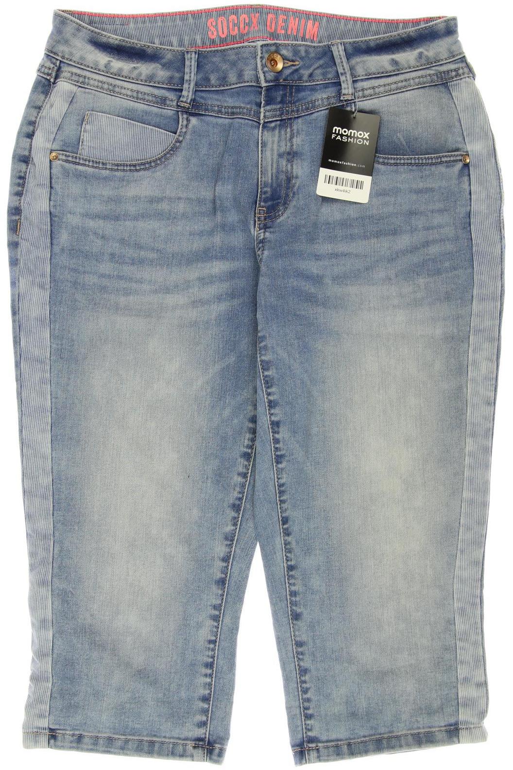 

Soccx Damen Jeans, blau, Gr. 31