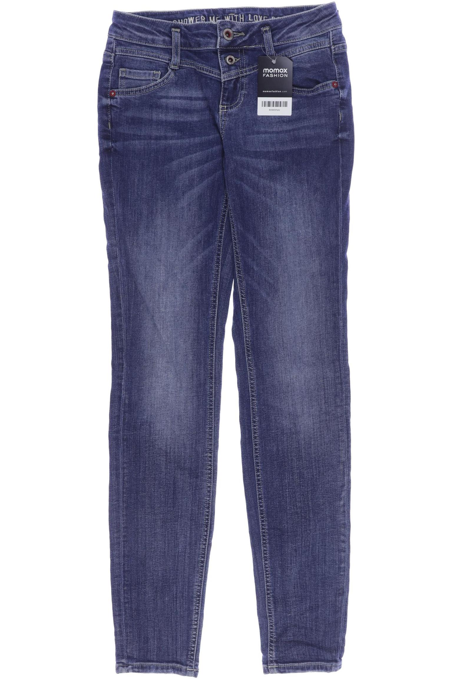 

SOCCX Damen Jeans, blau