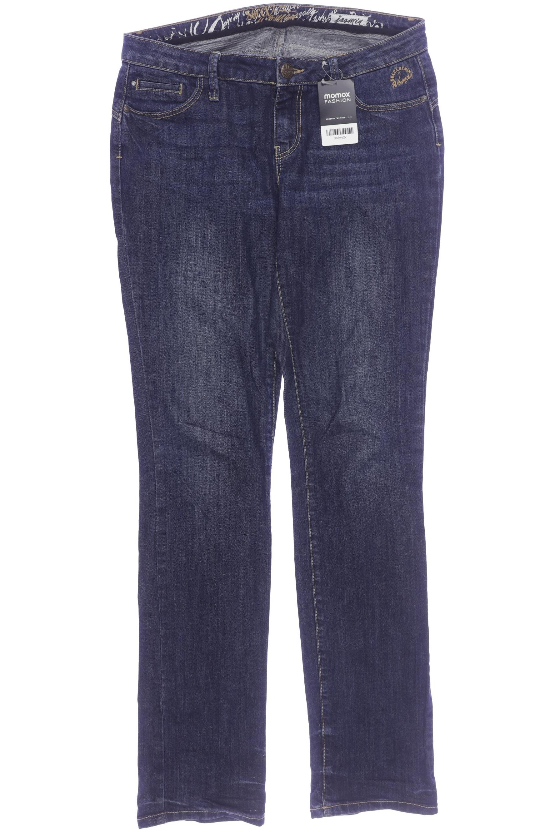 

Soccx Damen Jeans, marineblau, Gr. 42