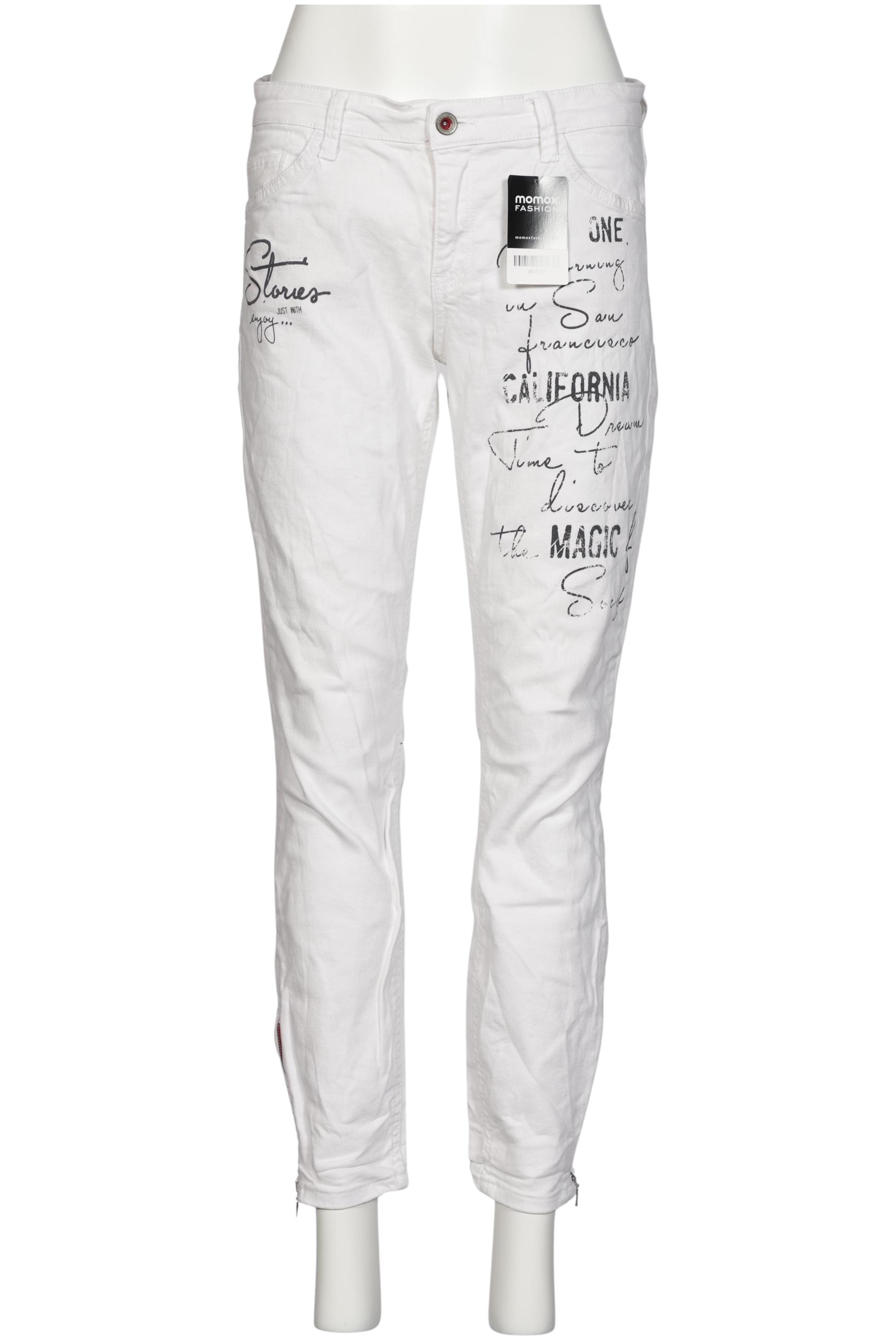 

Soccx Damen Jeans, weiß, Gr. 31