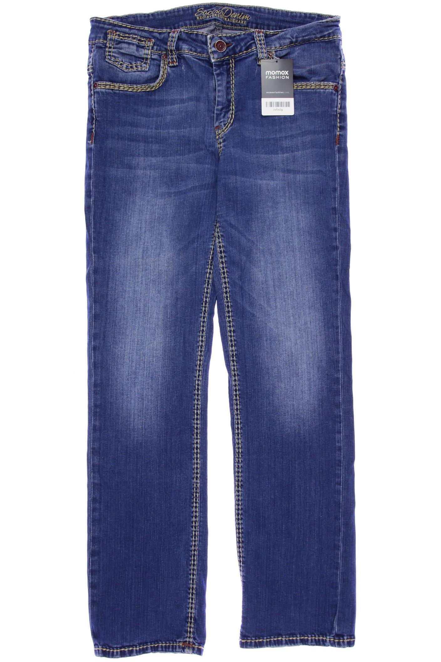 

Soccx Damen Jeans, blau, Gr. 32