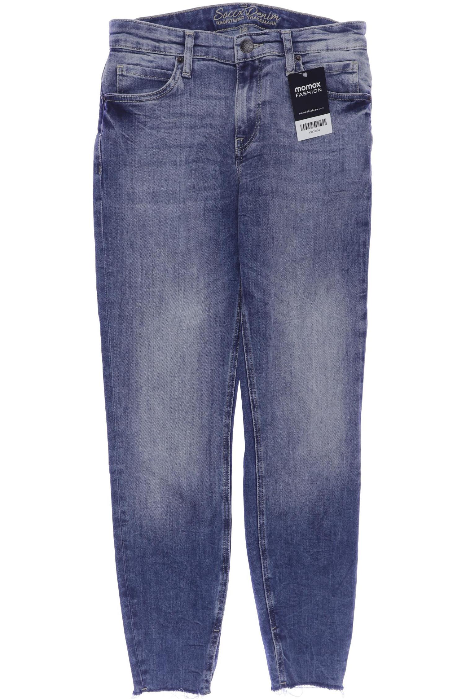 

Soccx Damen Jeans, rot, Gr. 28