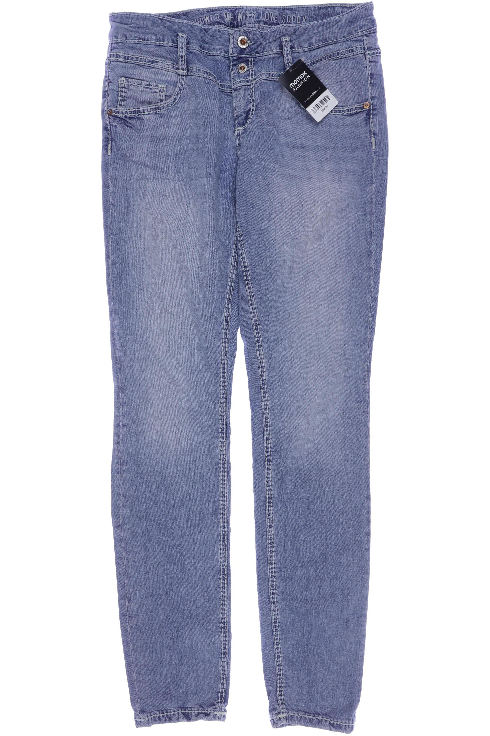 

Soccx Damen Jeans, blau, Gr. 31