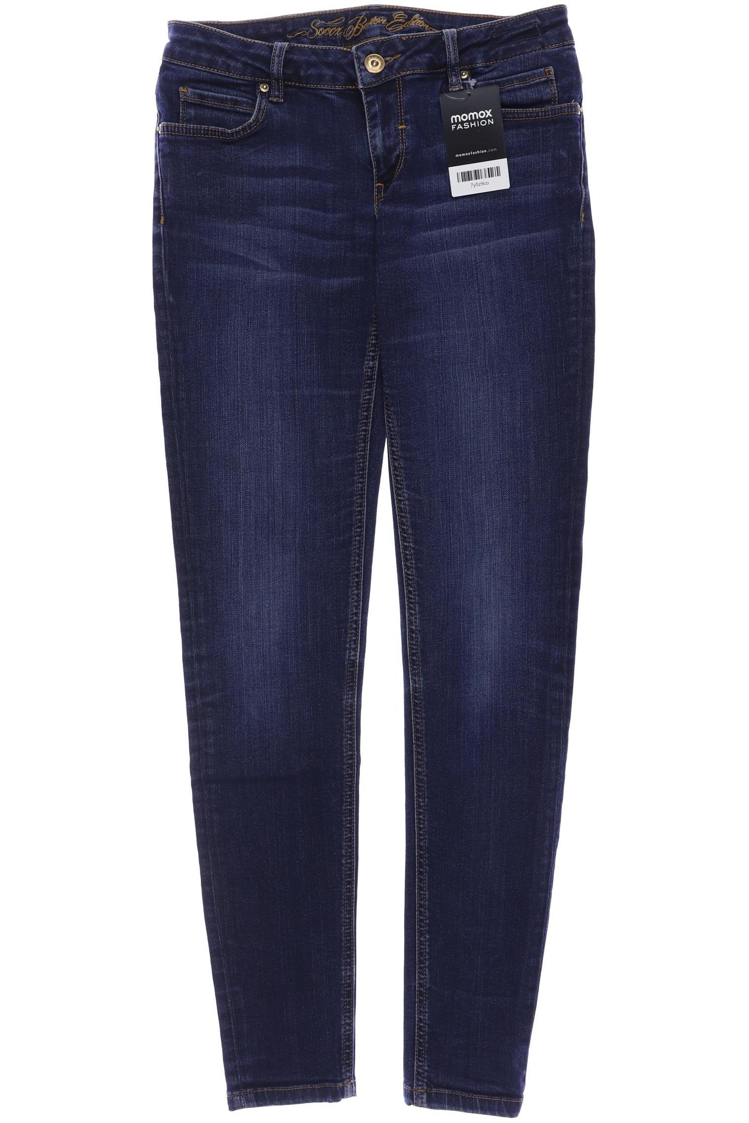 

Soccx Damen Jeans, blau, Gr. 38
