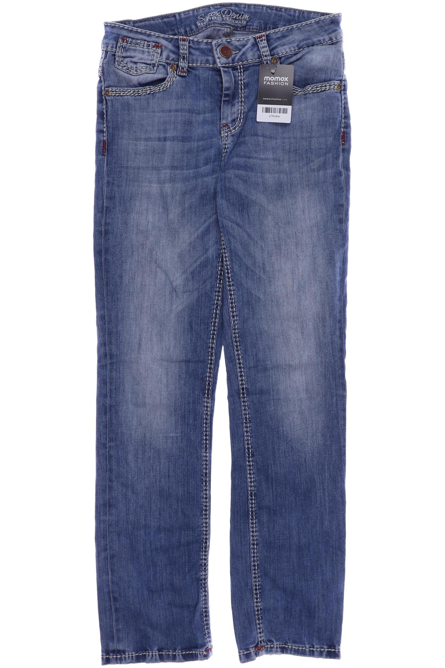 

Soccx Damen Jeans, blau, Gr. 28
