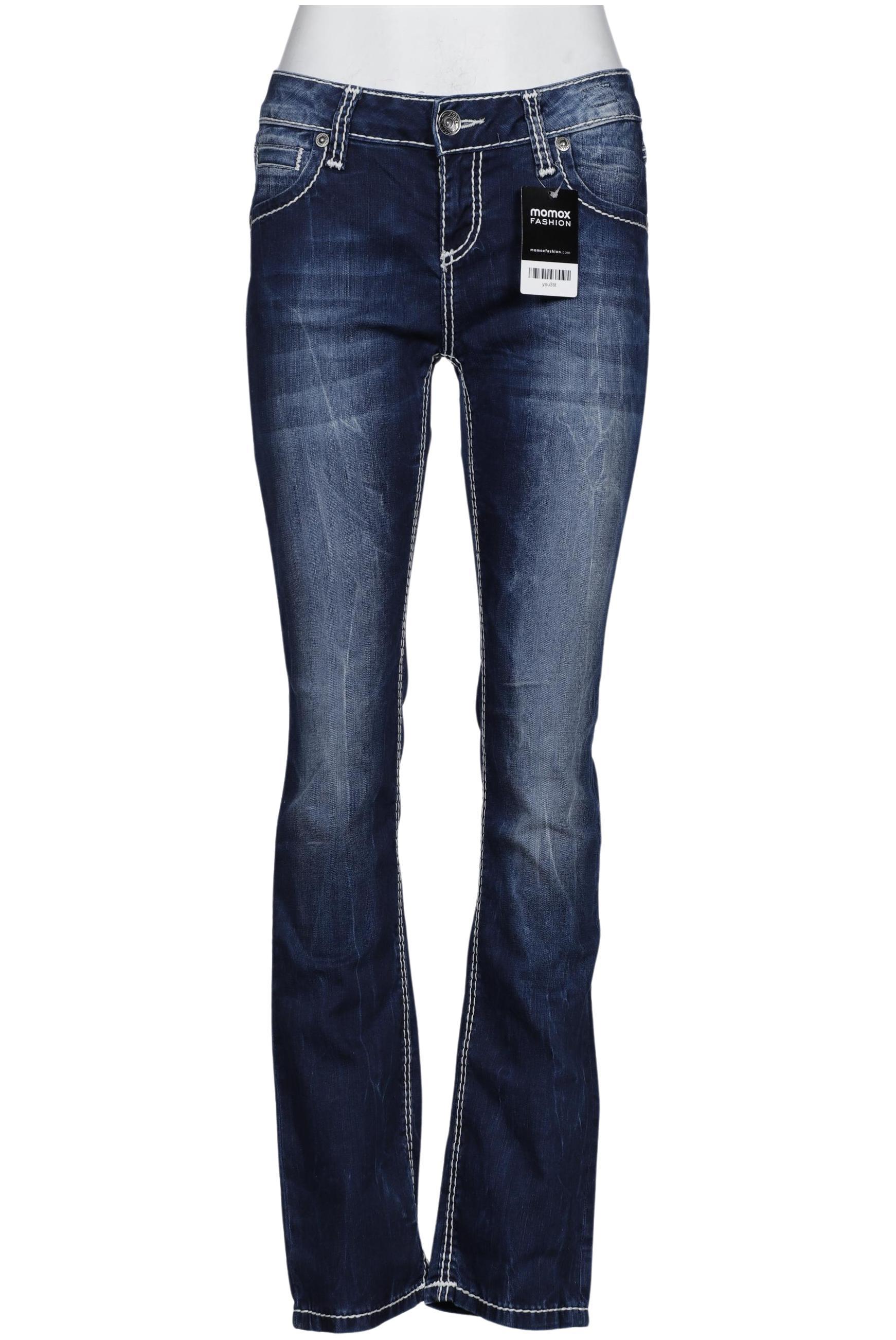 

Soccx Damen Jeans, blau, Gr. 29