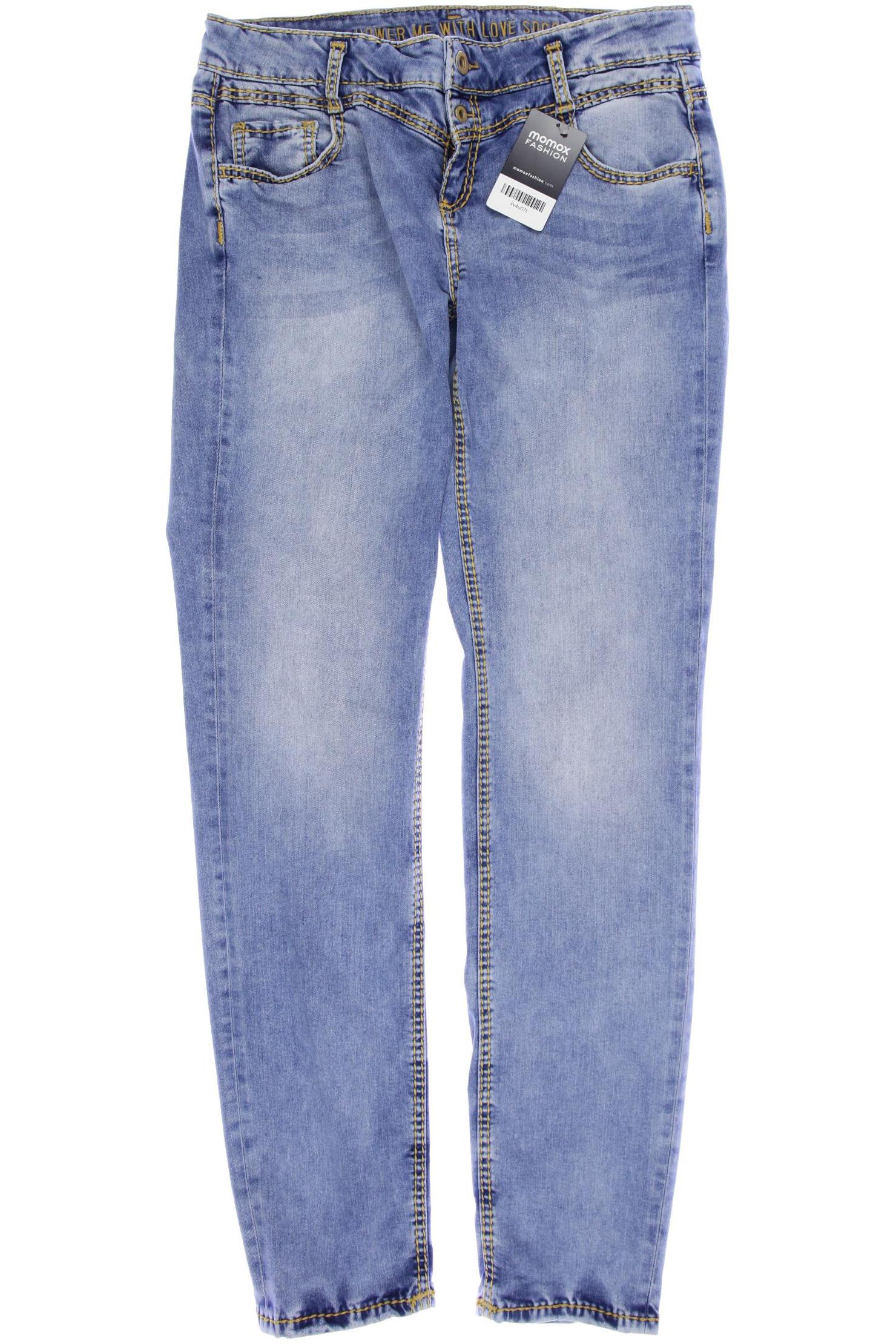 

SOCCX Damen Jeans, blau