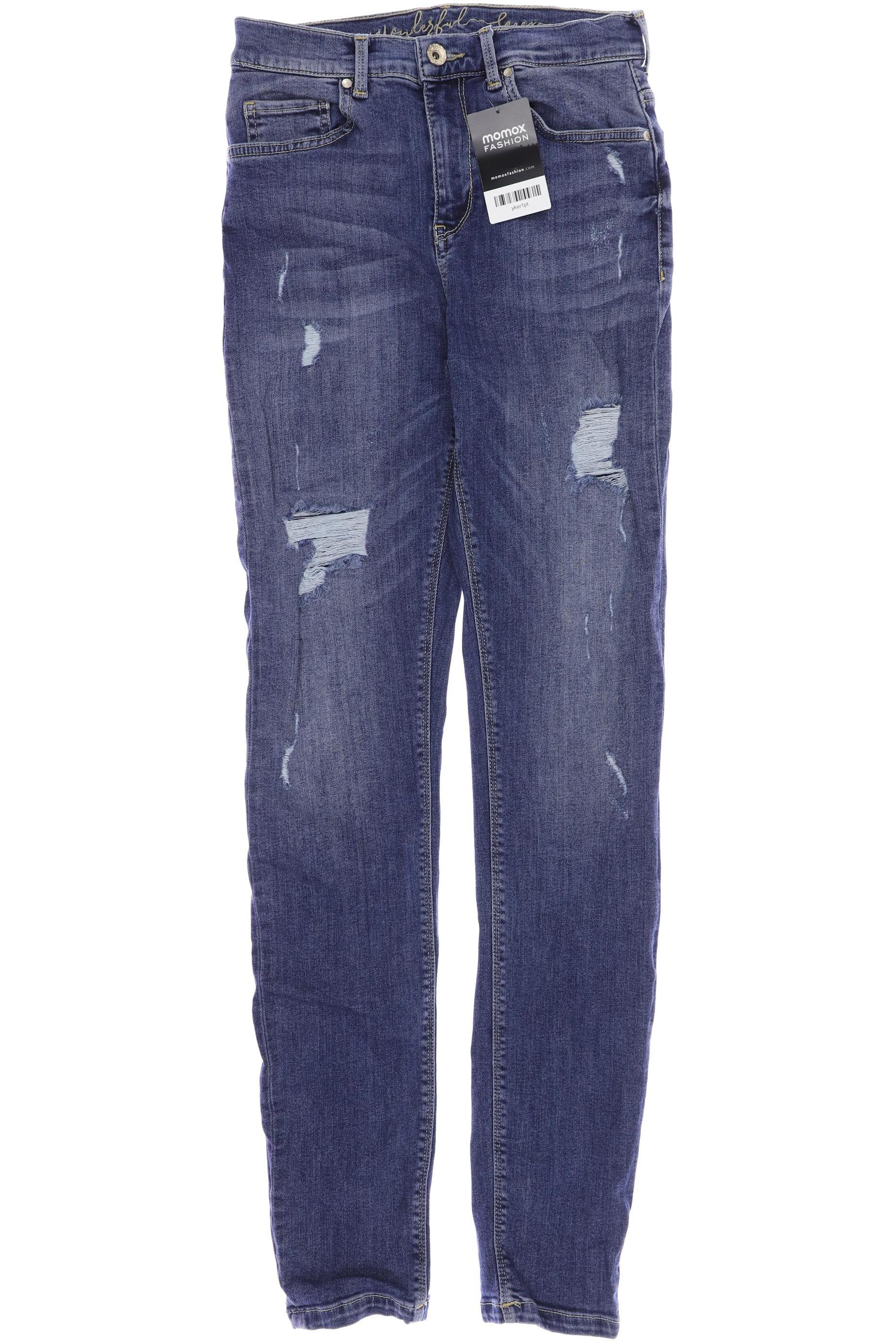 

SOCCX Damen Jeans, marineblau