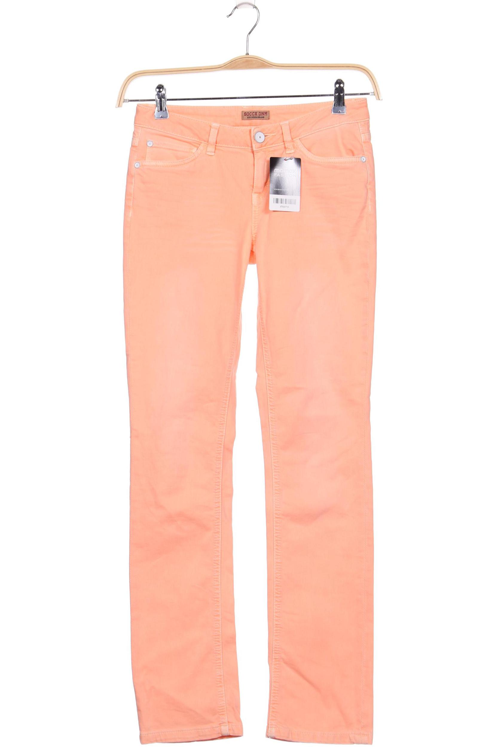 

SOCCX Damen Jeans, orange