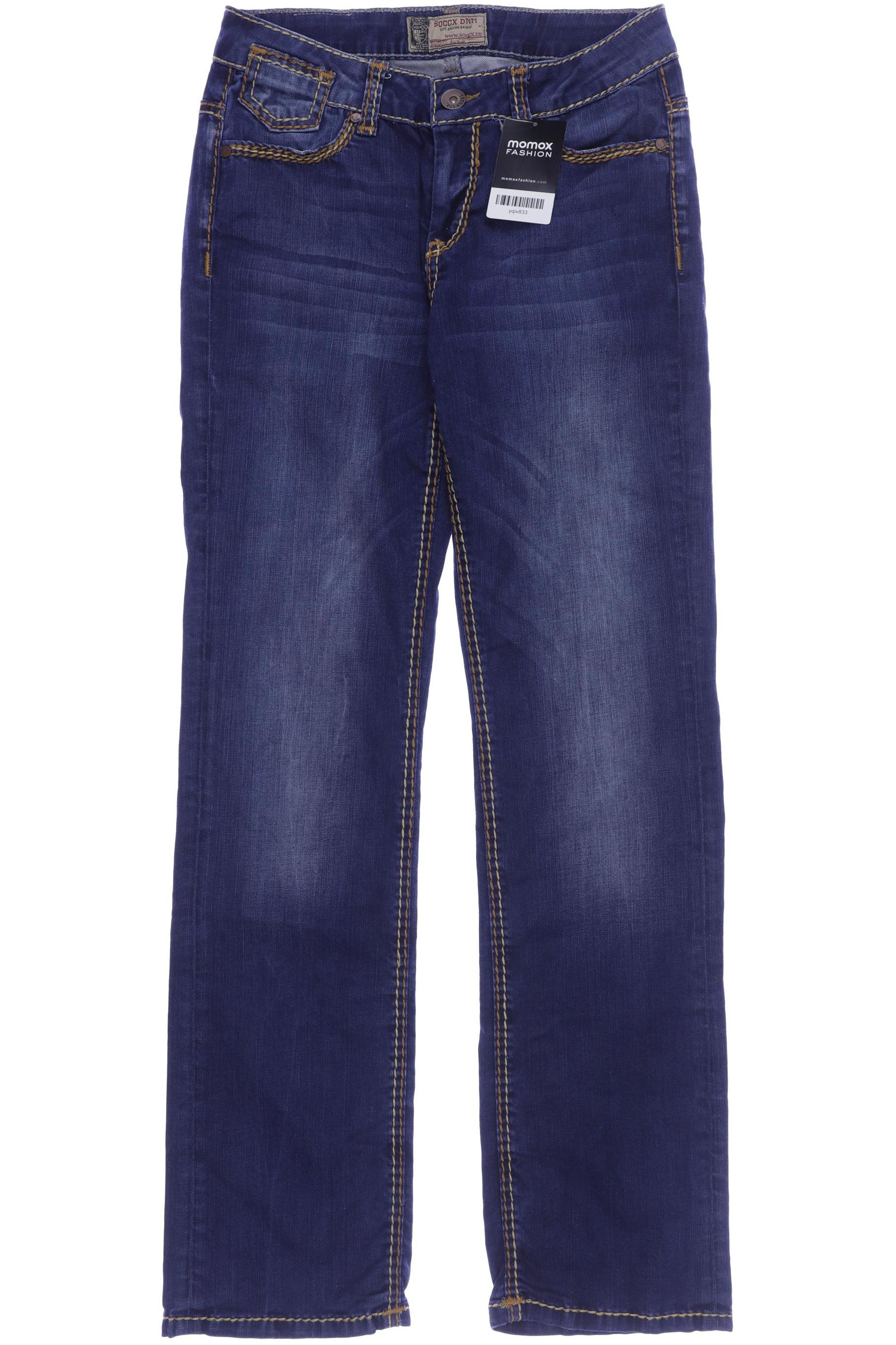 

Soccx Damen Jeans, blau, Gr. 28