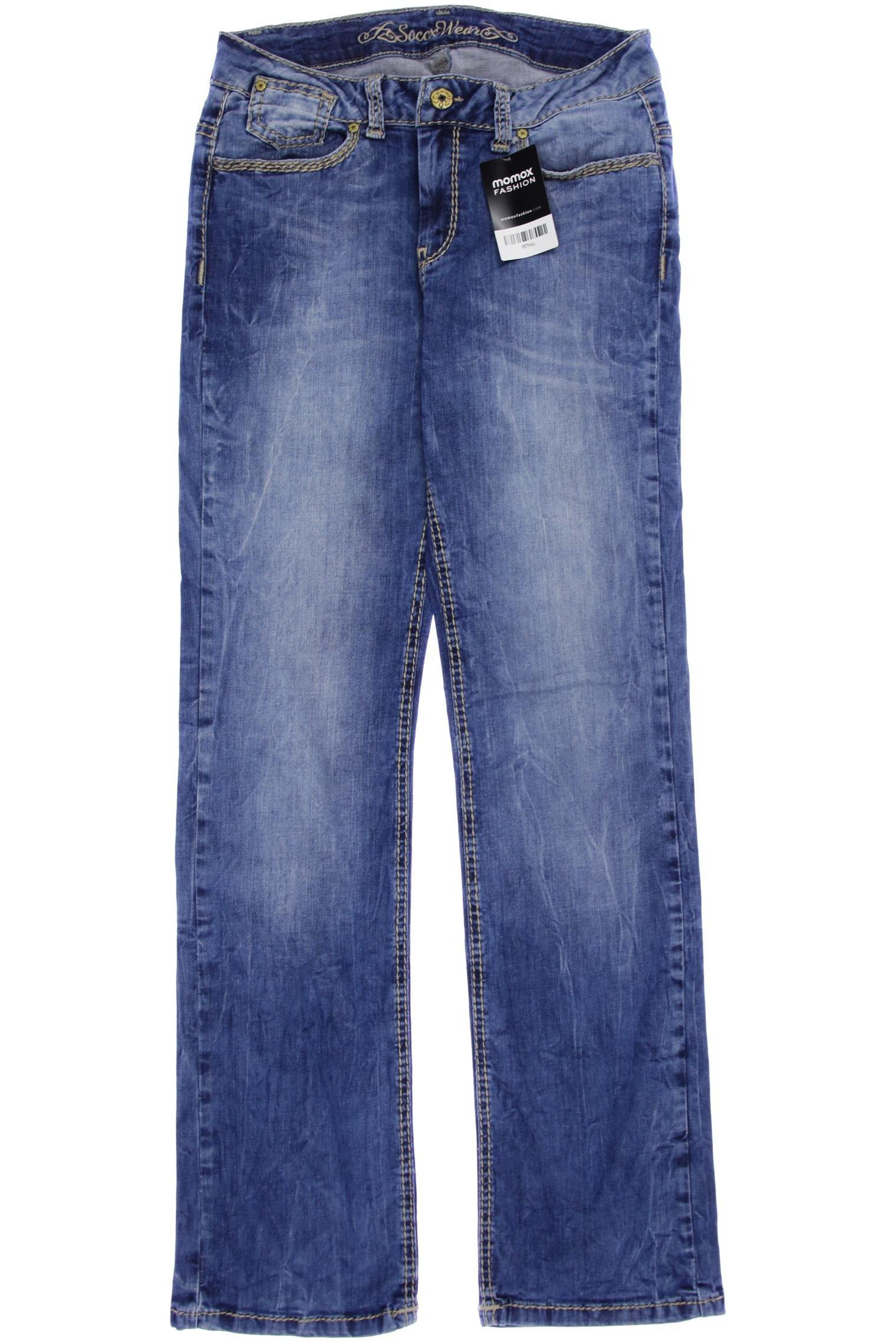 

Soccx Damen Jeans, blau, Gr. 31