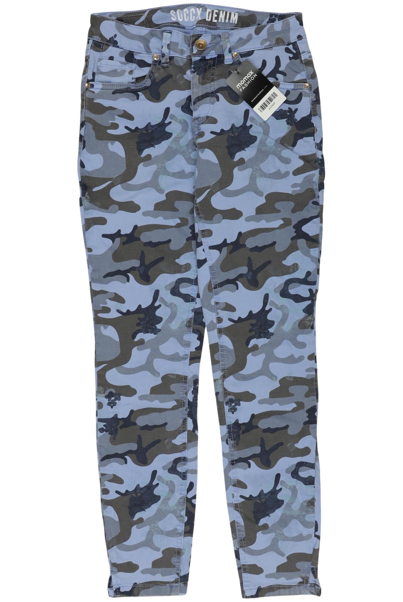 

Soccx Damen Jeans, blau, Gr. 26