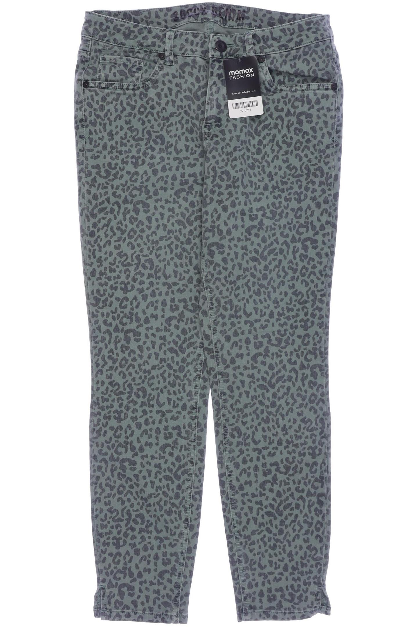 

Soccx Damen Jeans, grün, Gr. 28