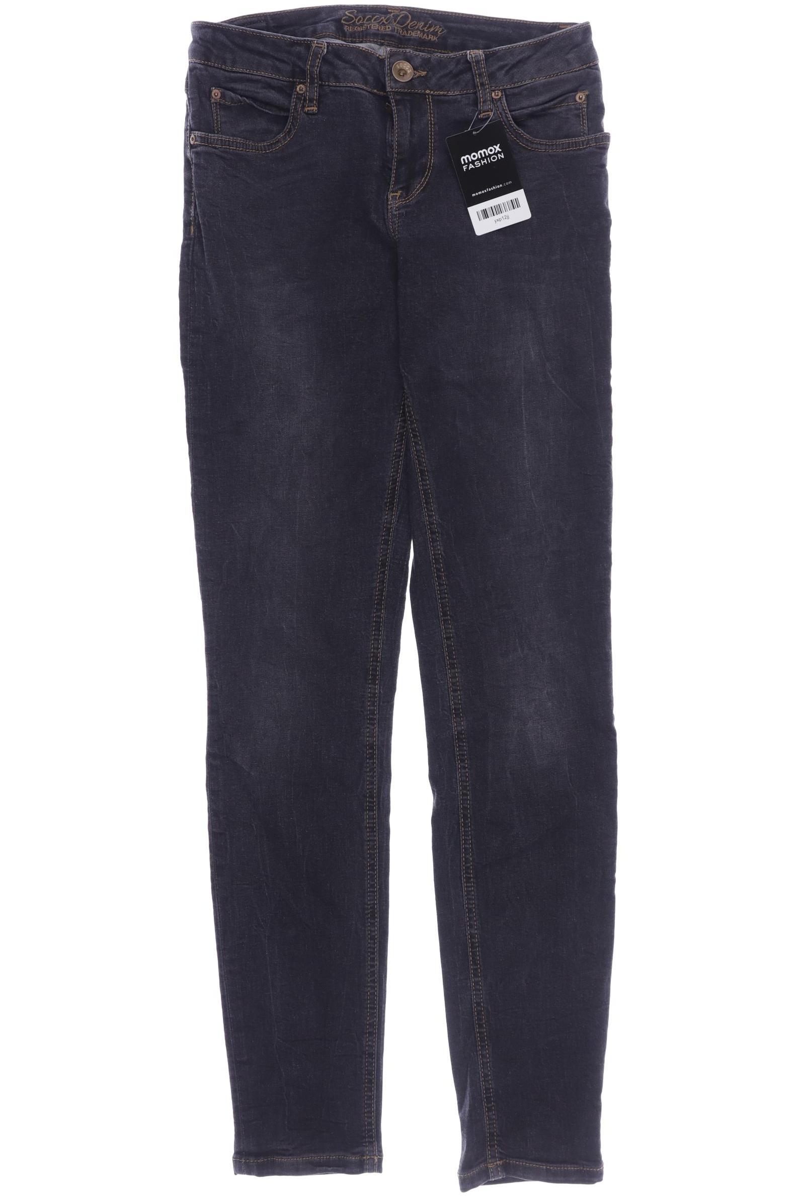 

SOCCX Damen Jeans, grau