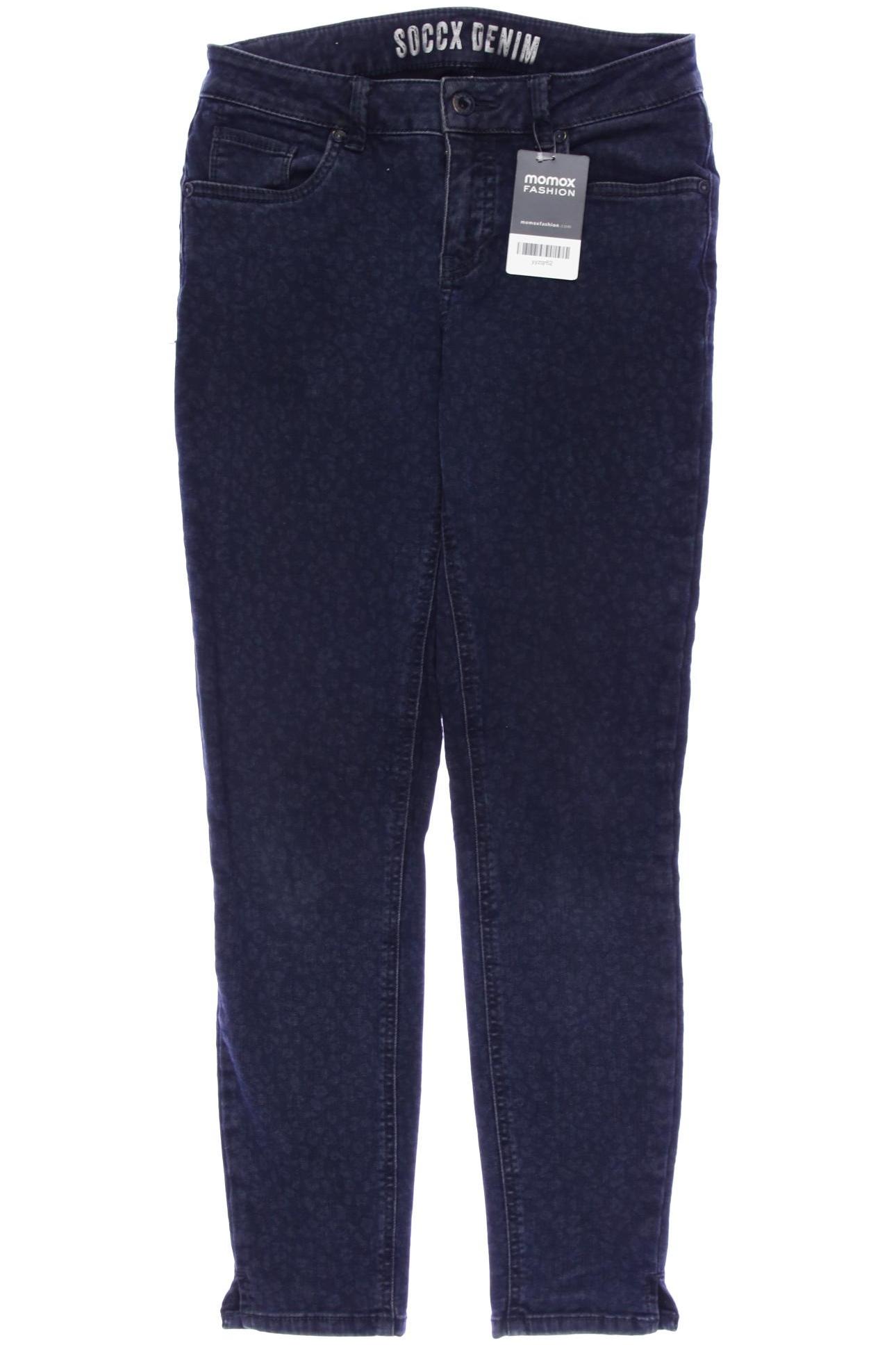 

Soccx Damen Jeans, marineblau, Gr. 27