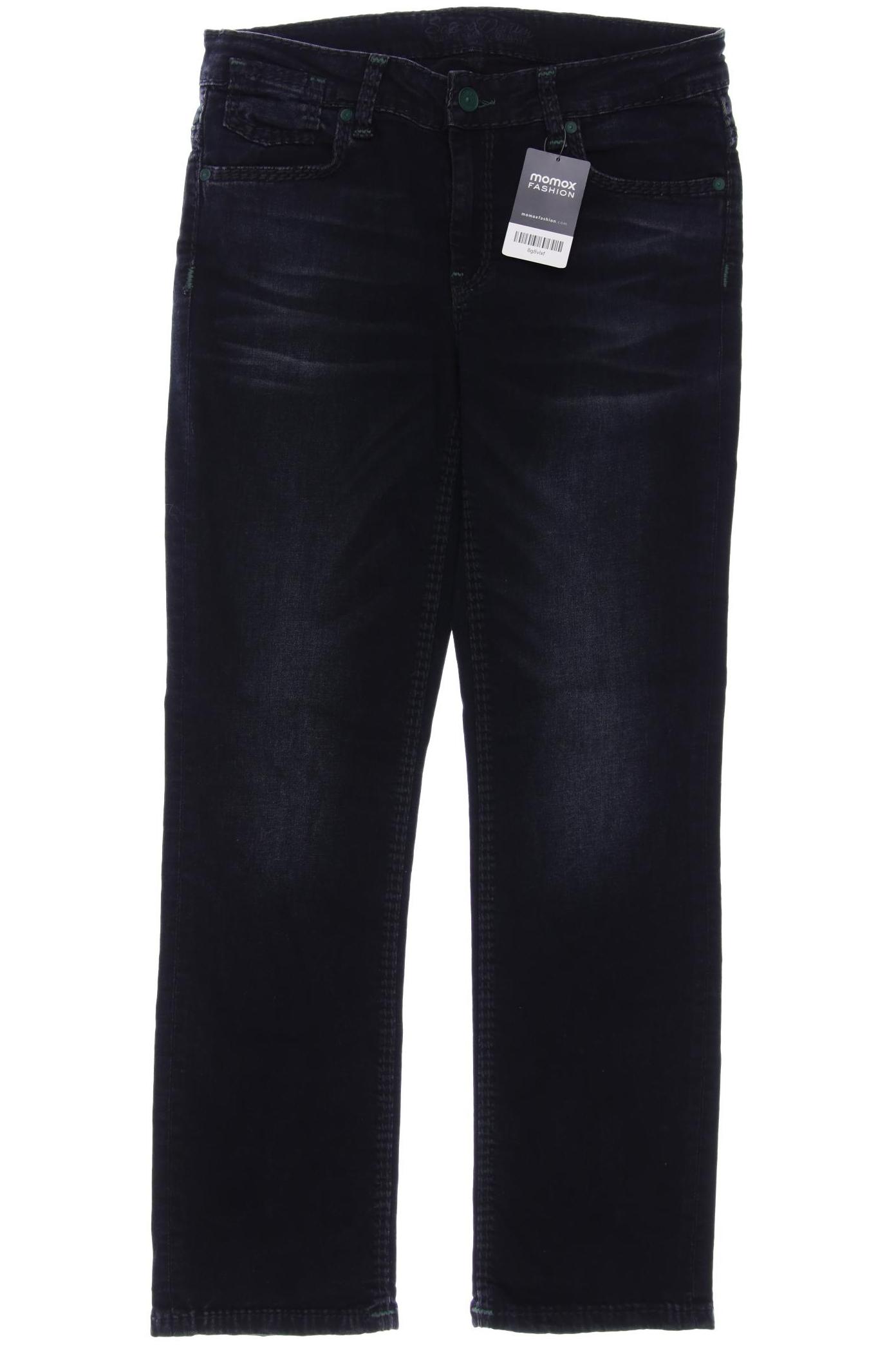 

SOCCX Damen Jeans, marineblau