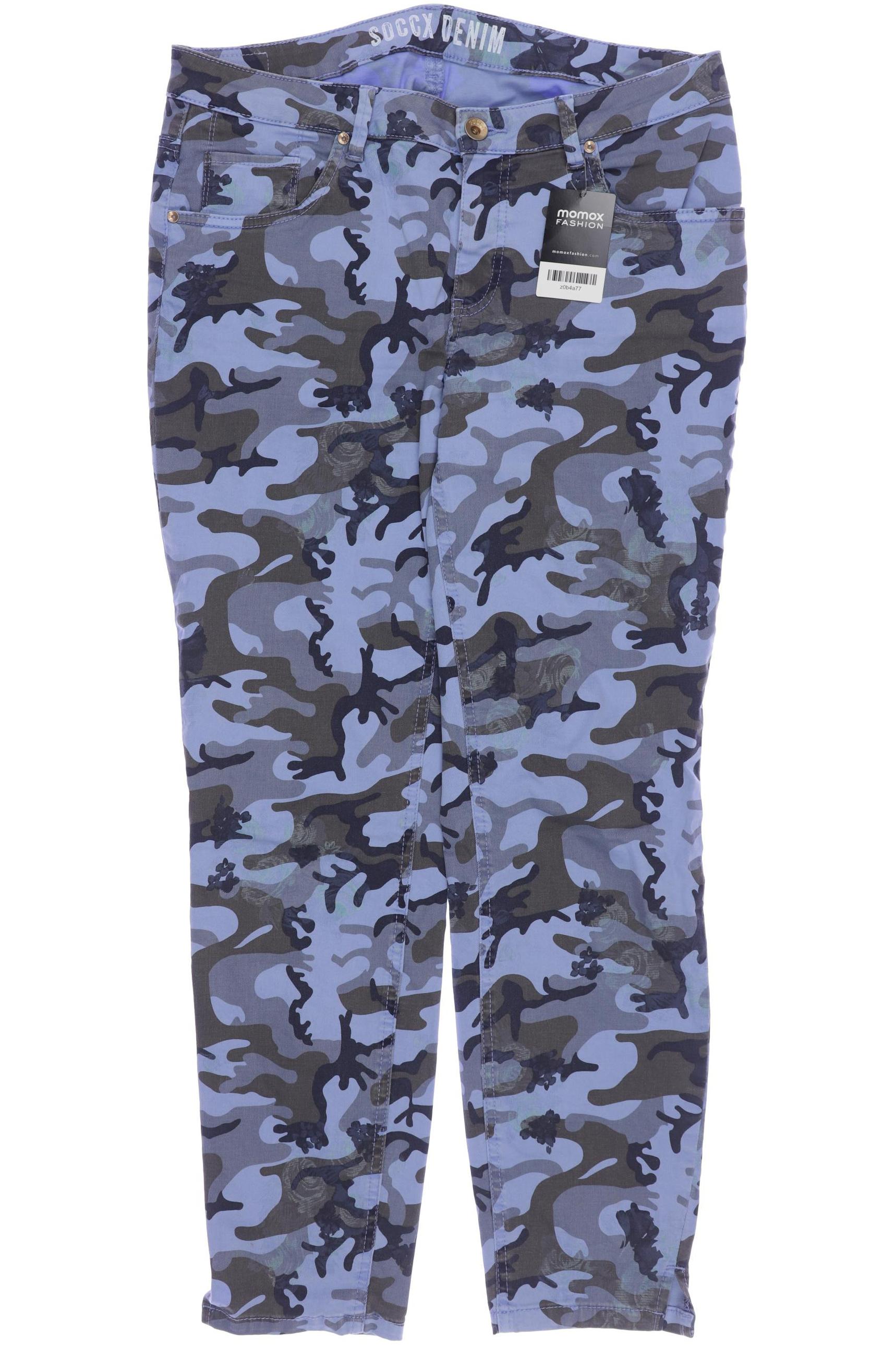 

Soccx Damen Jeans, blau, Gr. 32