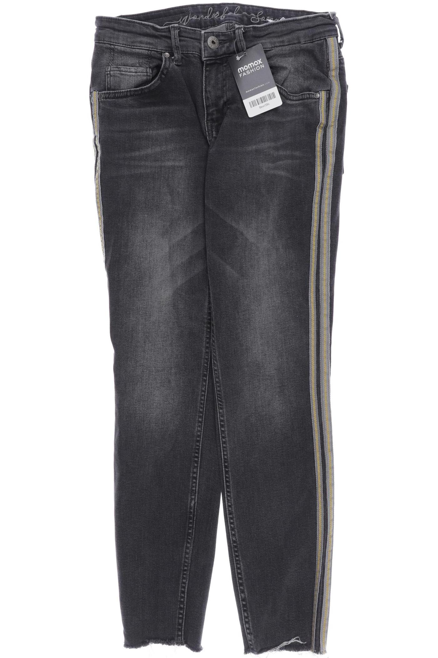 

Soccx Damen Jeans, grau, Gr. 28