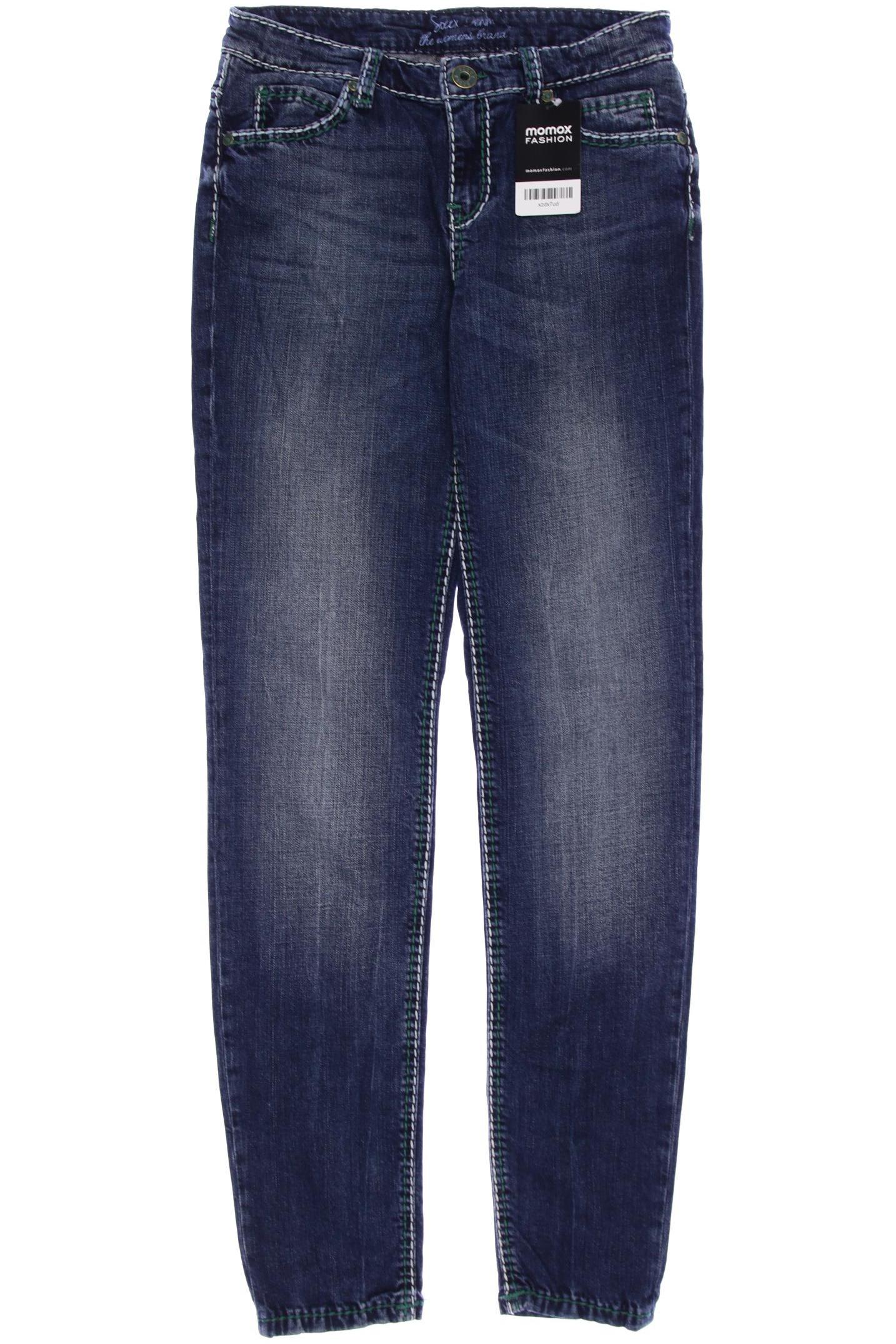 

SOCCX Damen Jeans, marineblau