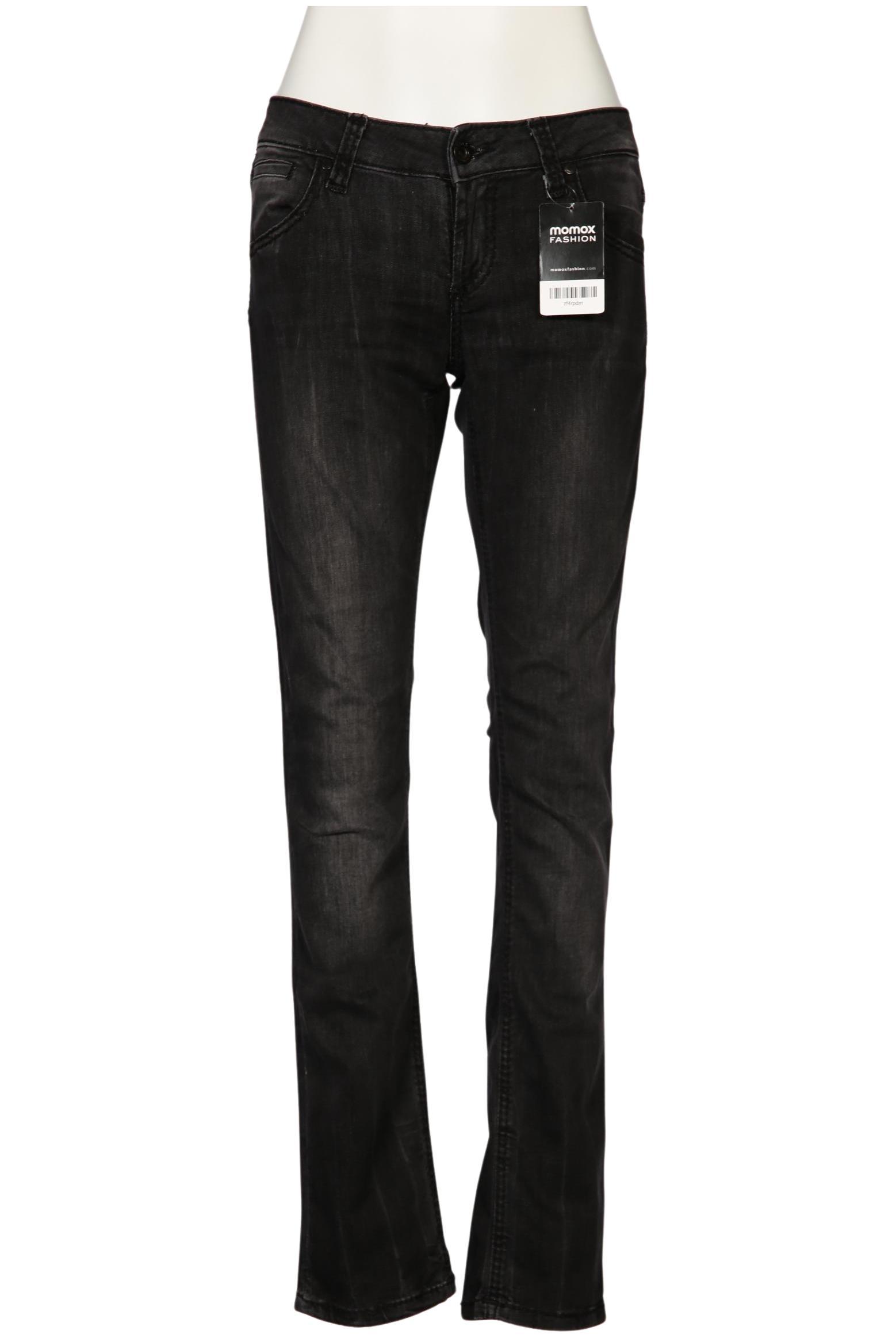 

Soccx Damen Jeans, schwarz, Gr. 28