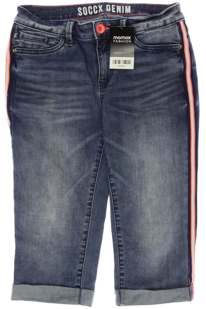 

Soccx Damen Jeans, blau, Gr. 27