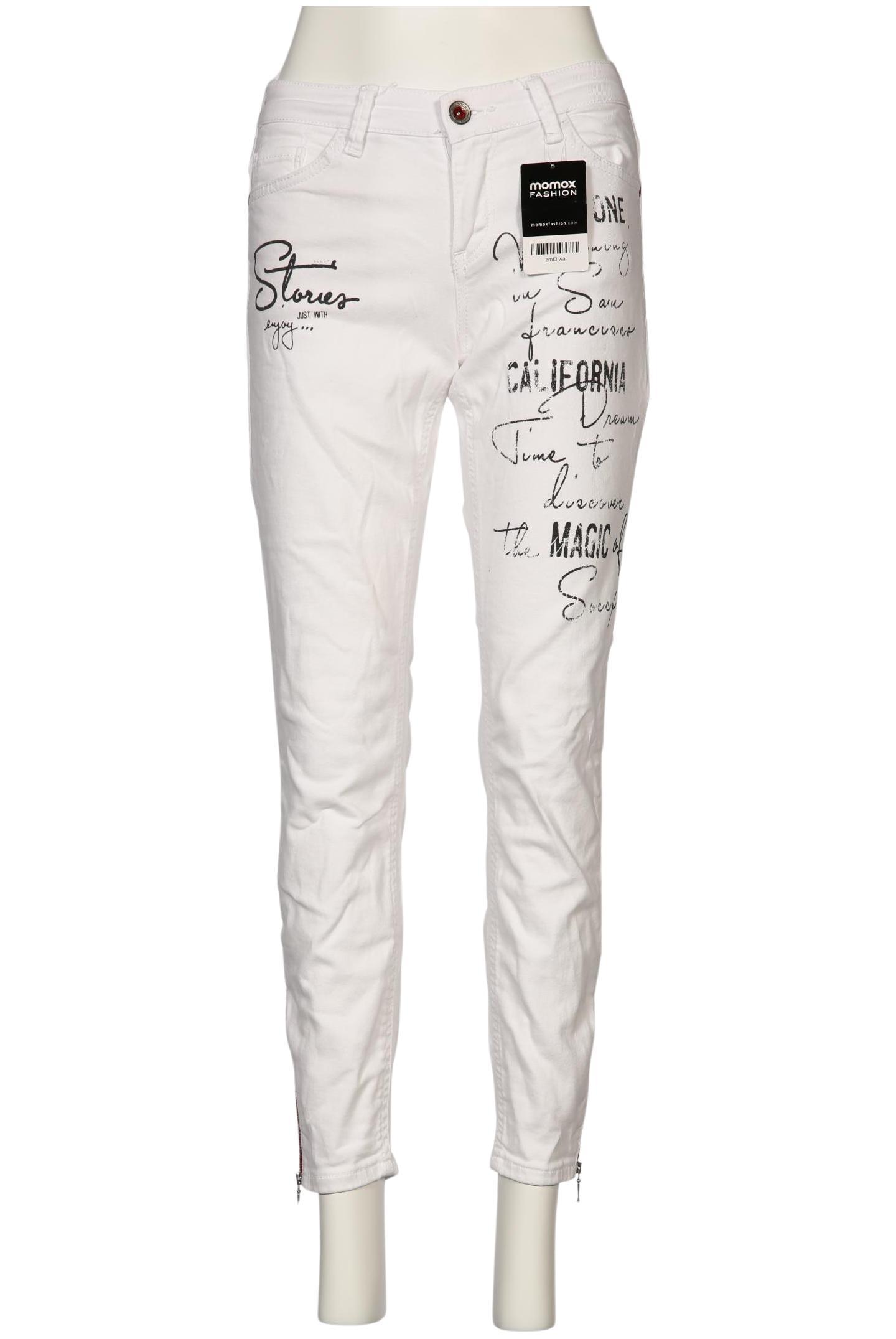 

Soccx Damen Jeans, weiß, Gr. 27