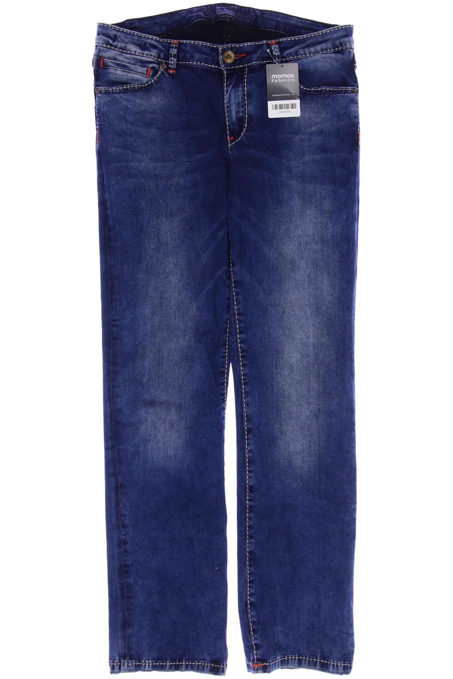 

SOCCX Damen Jeans, blau