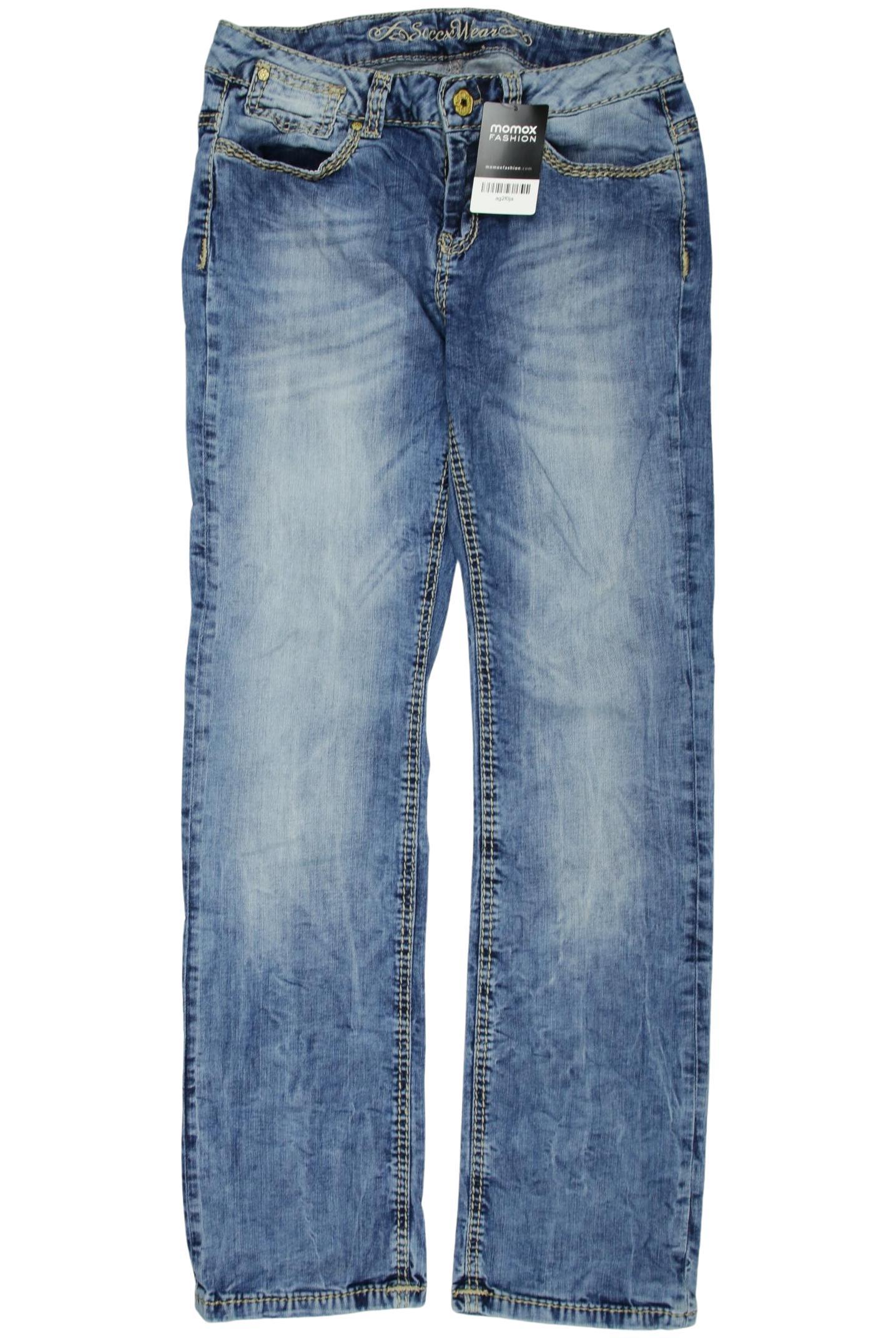 

Soccx Damen Jeans, blau, Gr. 30