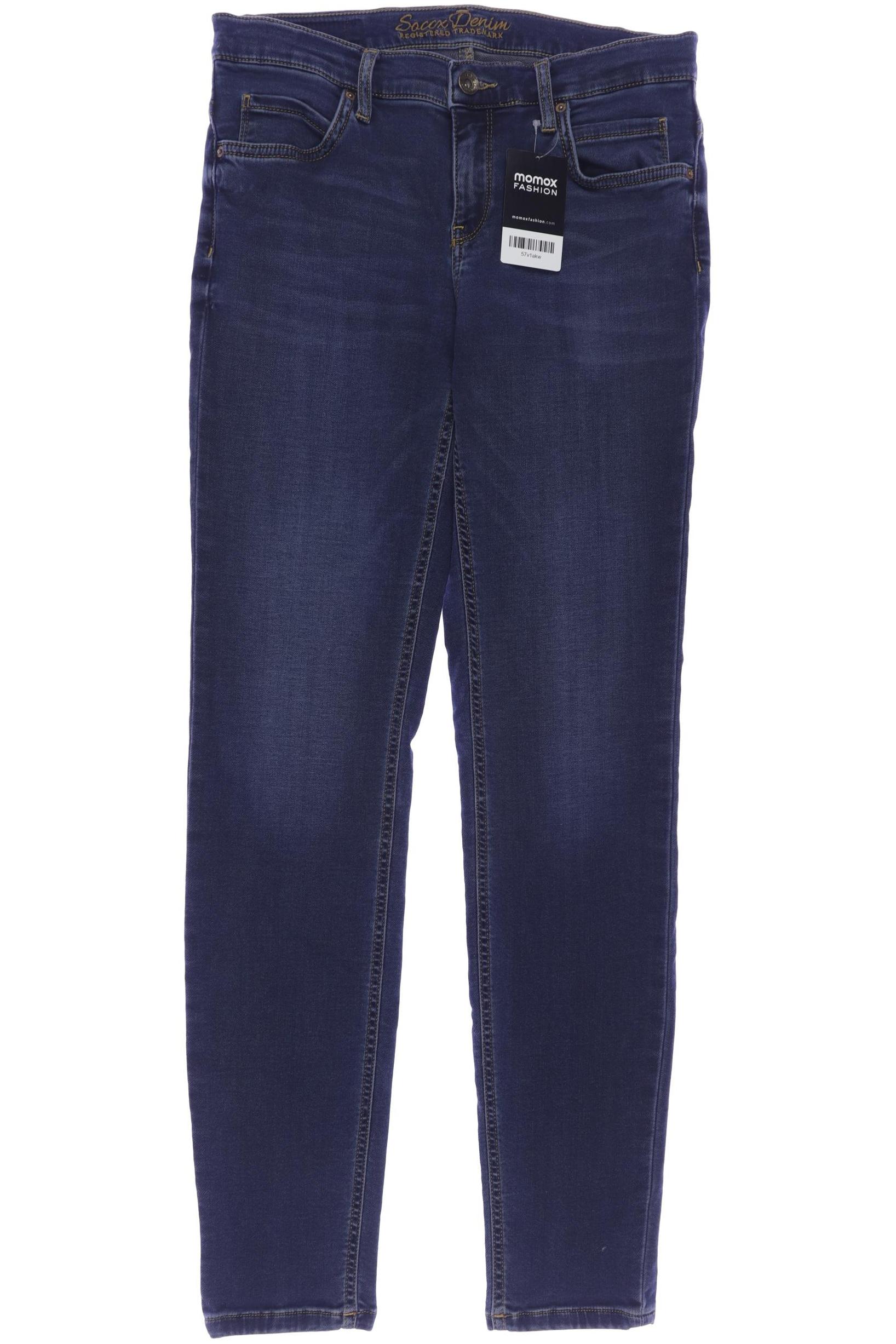

Soccx Damen Jeans, marineblau, Gr. 30