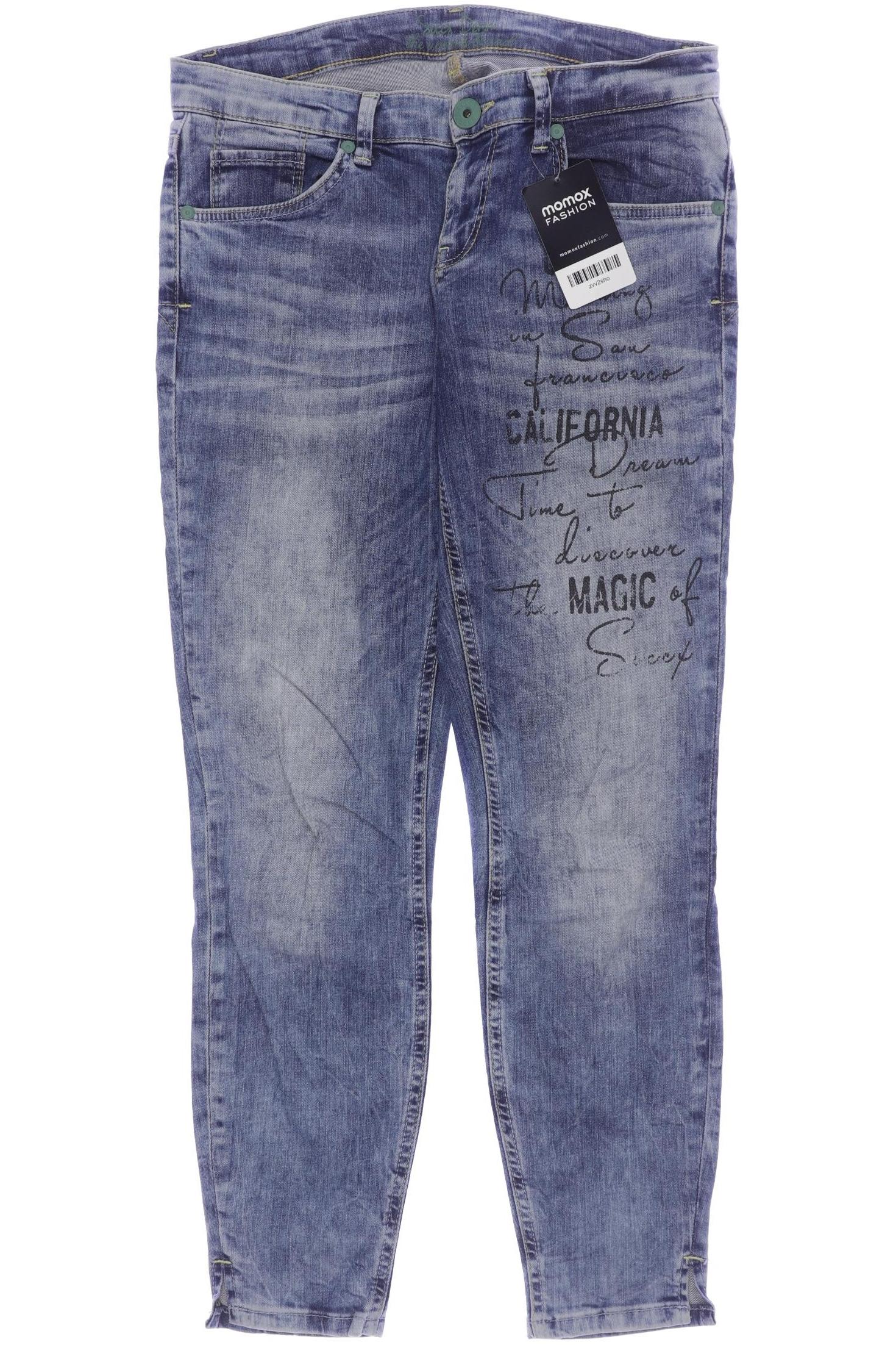 

Soccx Damen Jeans, blau, Gr. 28