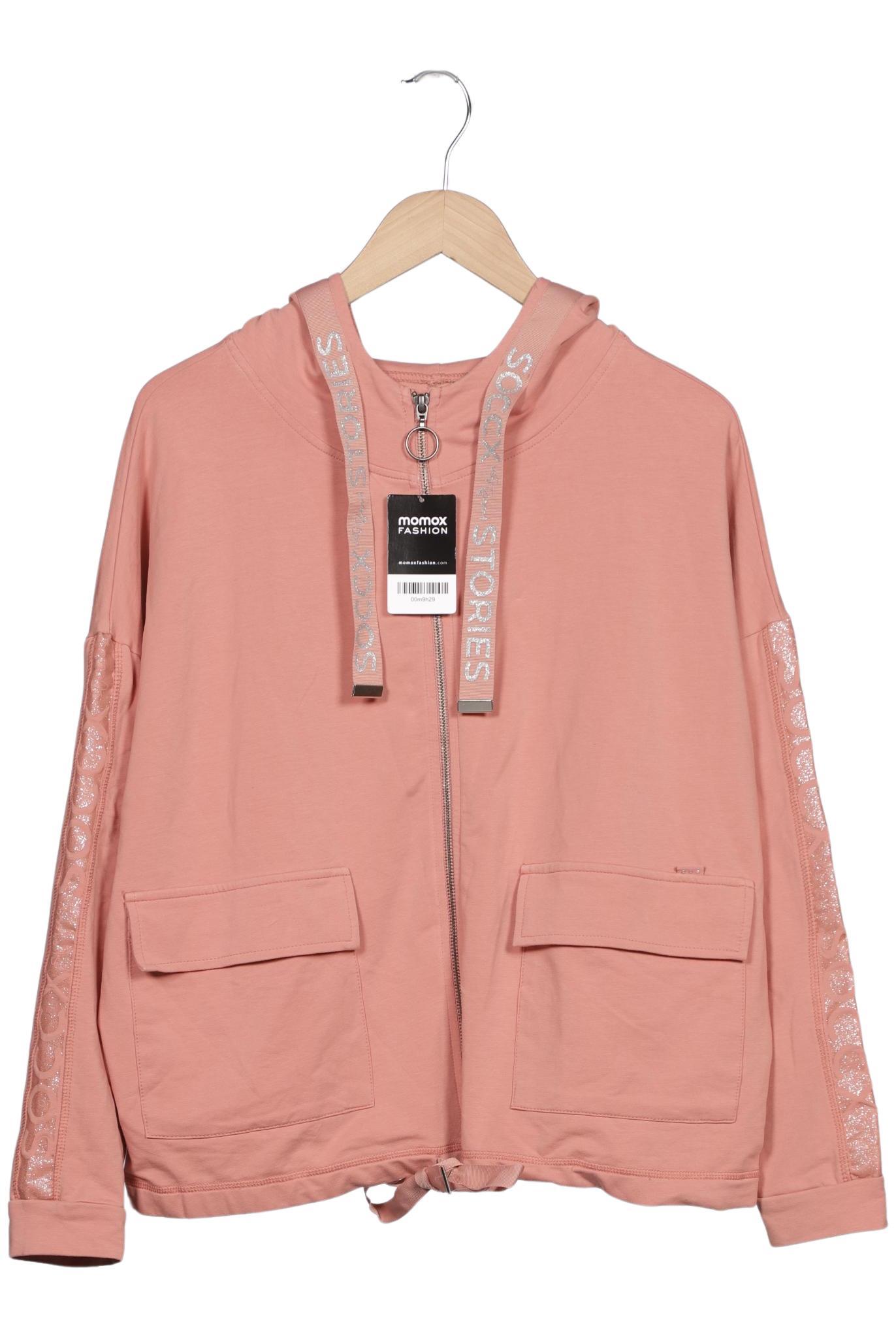 

Soccx Damen Kapuzenpullover, pink, Gr. 38