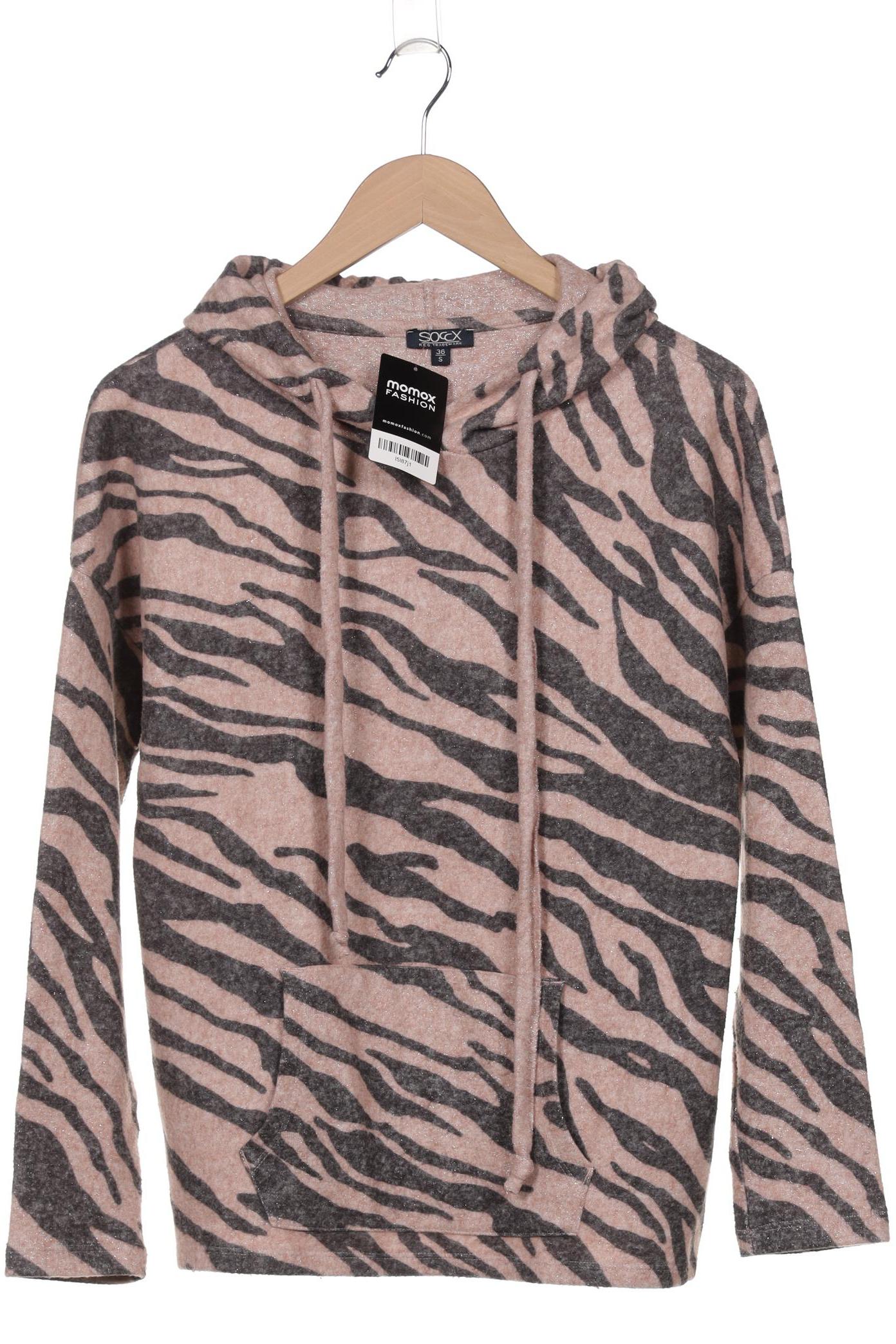 

Soccx Damen Kapuzenpullover, pink, Gr. 36