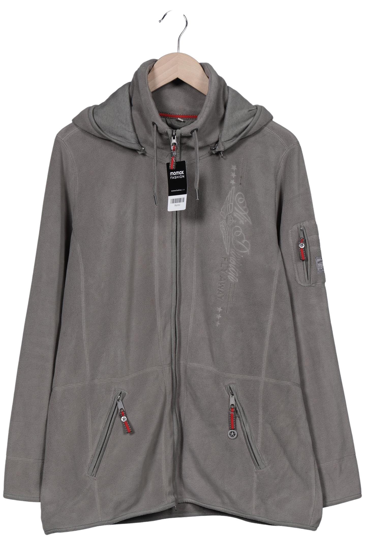 

Soccx Damen Kapuzenpullover, grau, Gr. 44