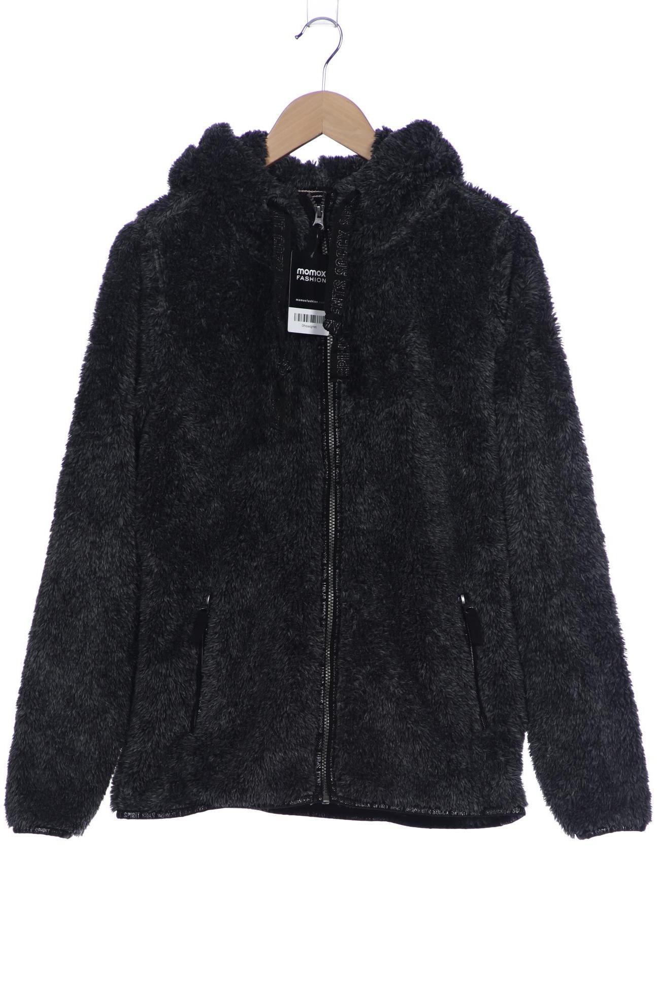 

Soccx Damen Kapuzenpullover, grau, Gr. 42