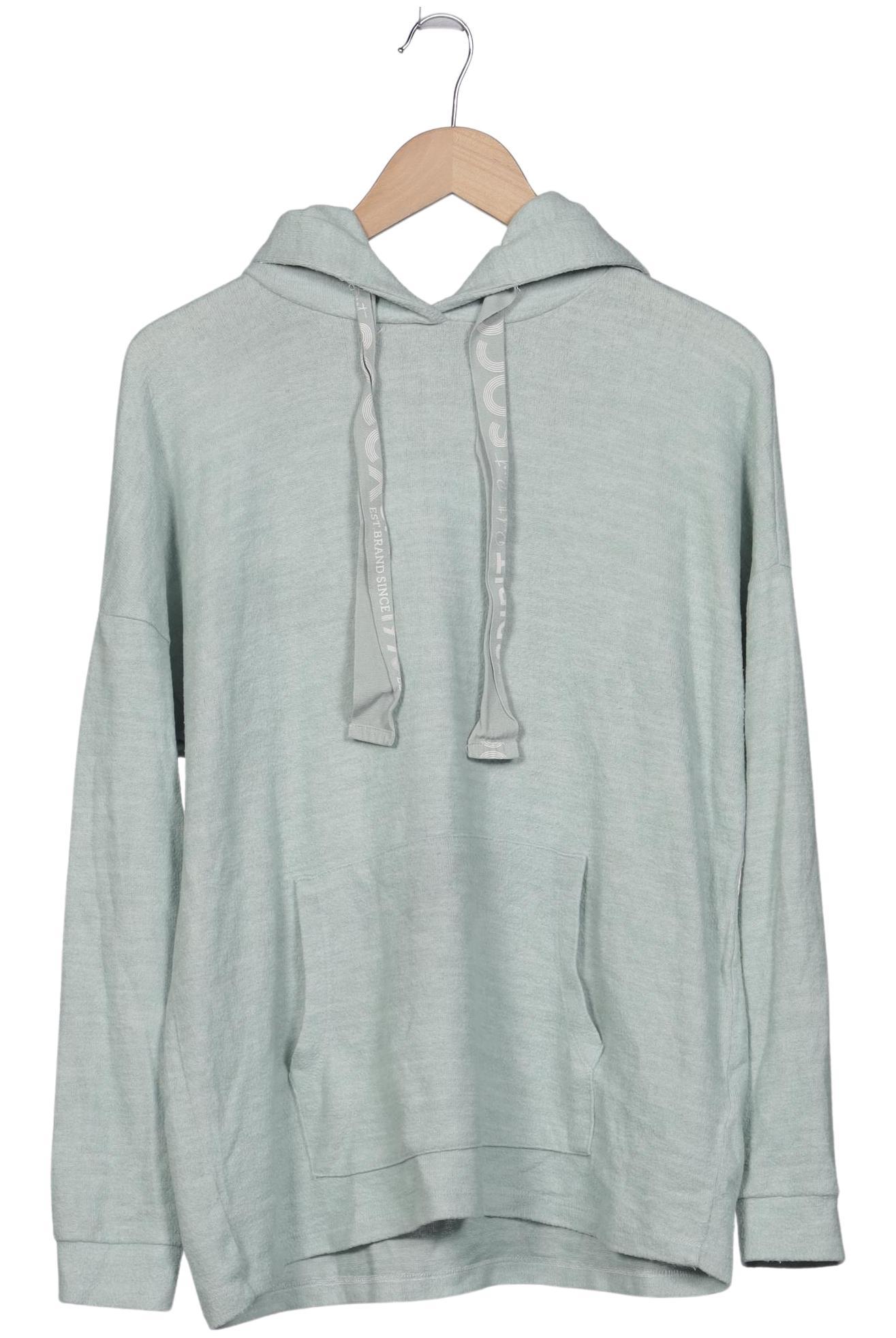 

Soccx Damen Kapuzenpullover, türkis, Gr. 40