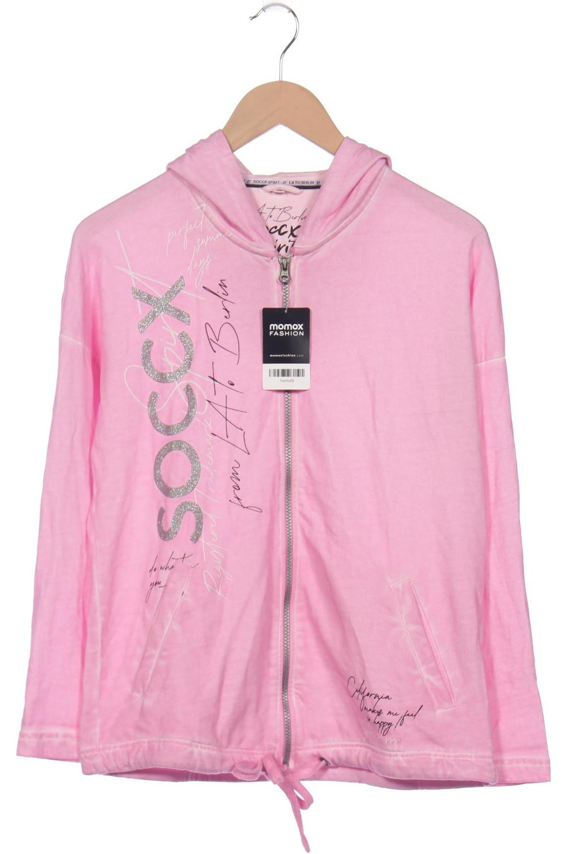 

Soccx Damen Kapuzenpullover, pink, Gr. 34