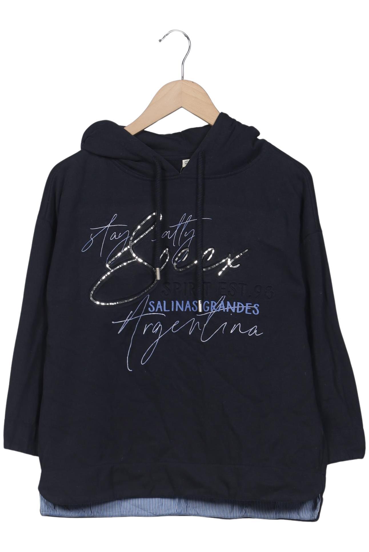 

Soccx Damen Kapuzenpullover, marineblau, Gr. 38