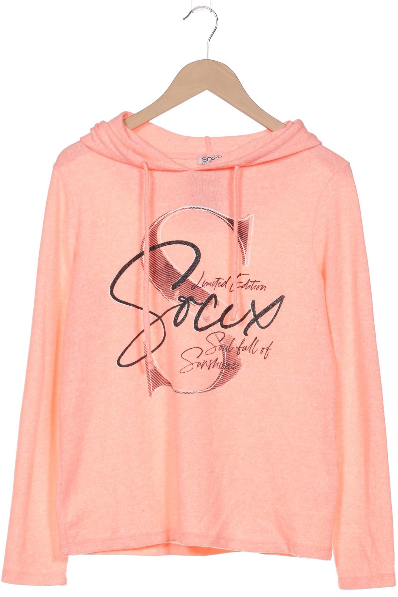 

Soccx Damen Kapuzenpullover, pink, Gr. 36