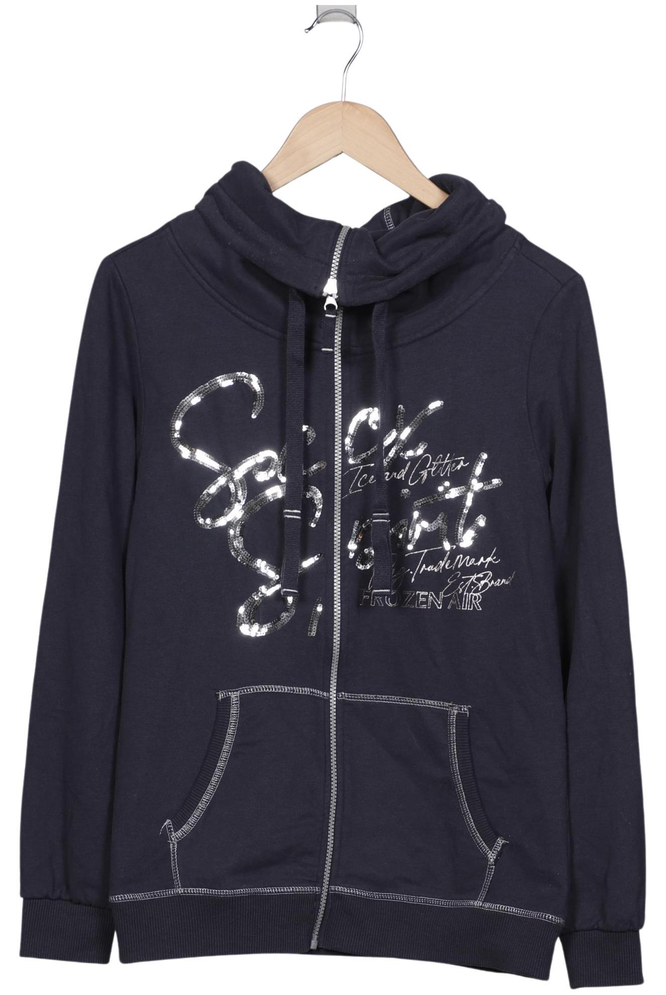 

Soccx Damen Kapuzenpullover, marineblau, Gr. 38