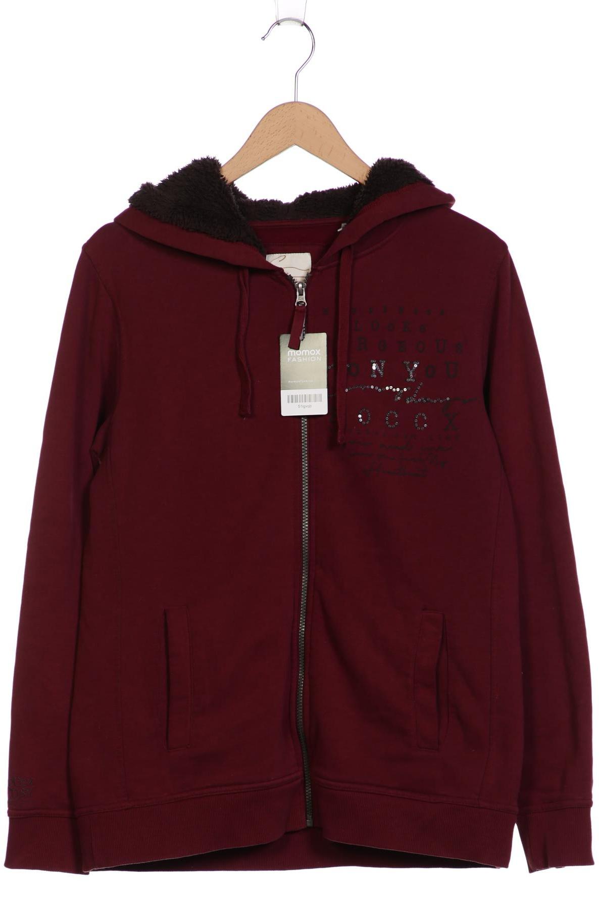 

Soccx Damen Kapuzenpullover, bordeaux, Gr. 42