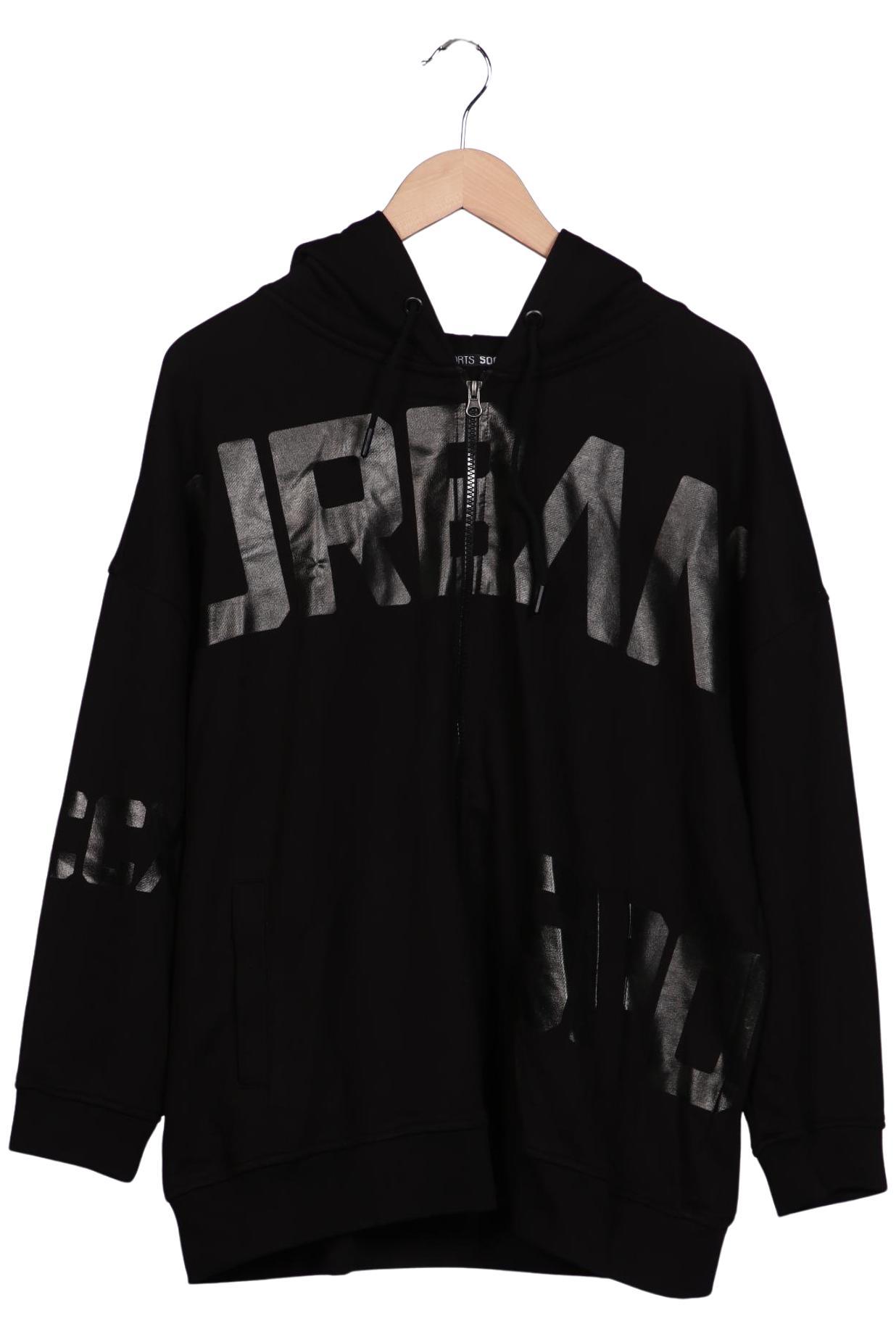 

Soccx Damen Kapuzenpullover, schwarz, Gr. 48