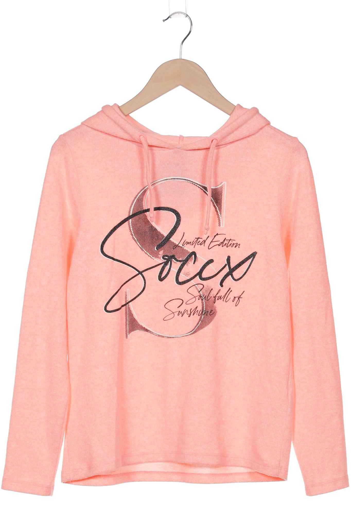 

Soccx Damen Kapuzenpullover, pink, Gr. 36