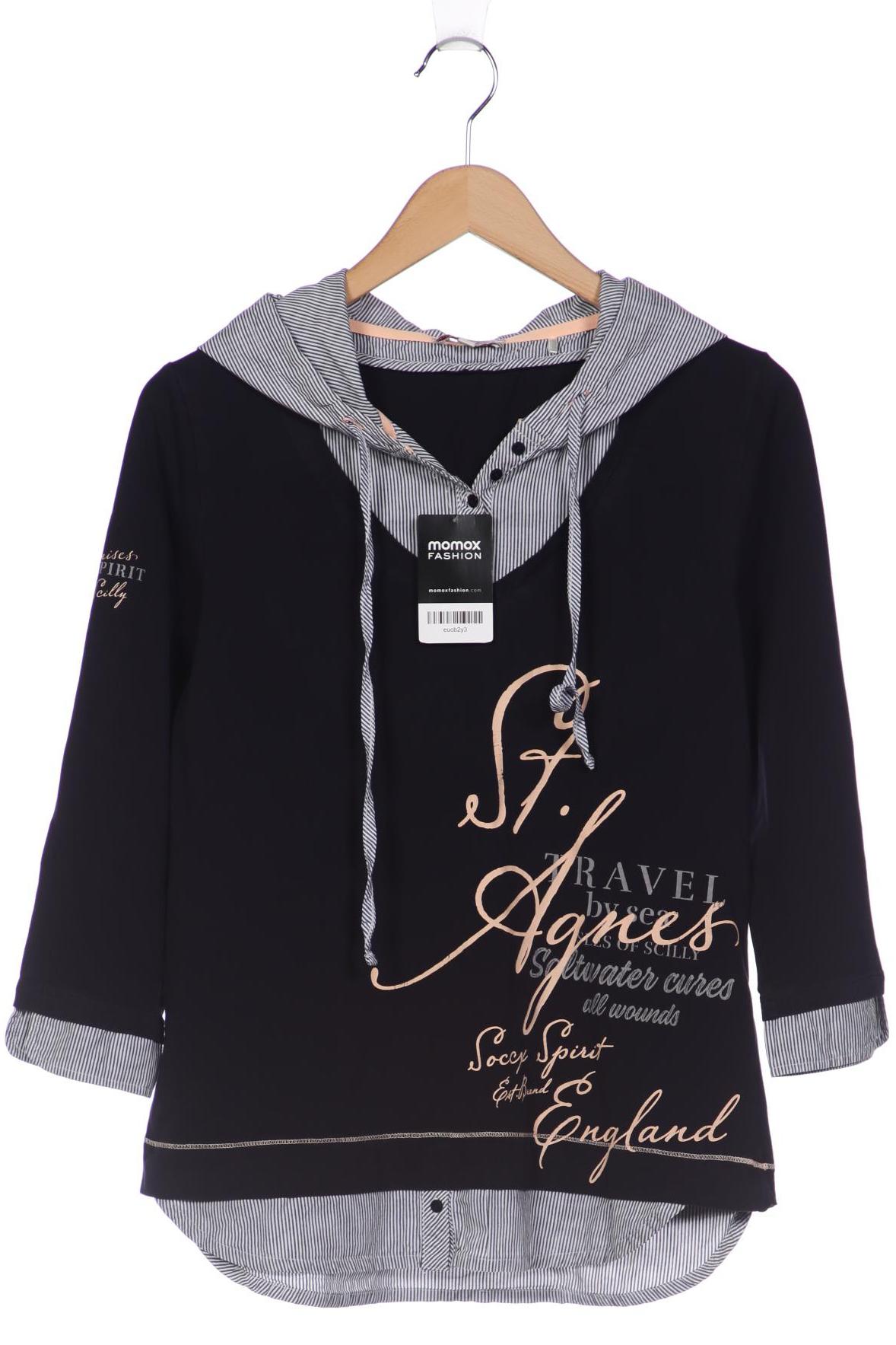 

Soccx Damen Kapuzenpullover, marineblau, Gr. 40