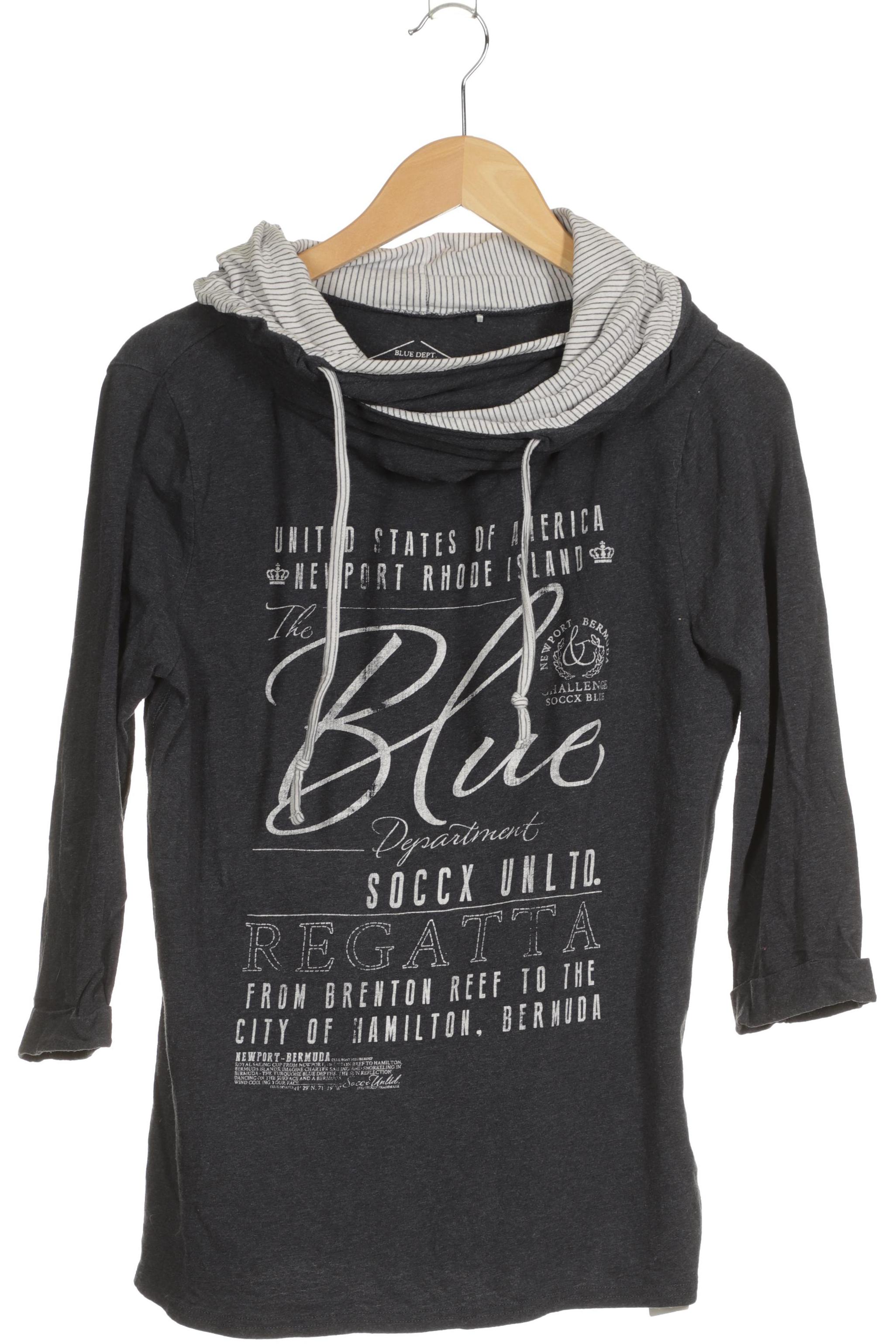 

Soccx Damen Kapuzenpullover, marineblau, Gr. 38