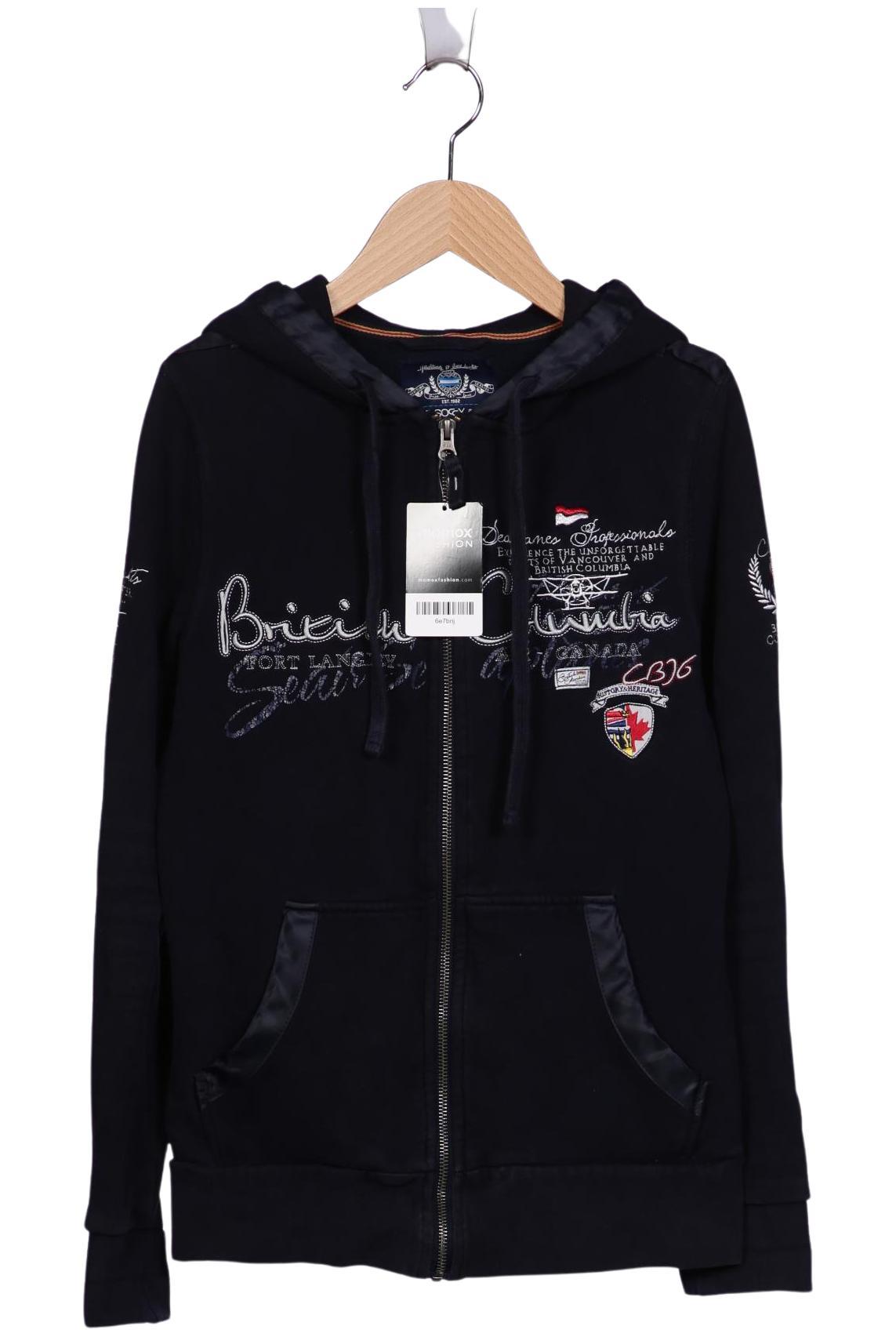

Soccx Damen Kapuzenpullover, marineblau, Gr. 34