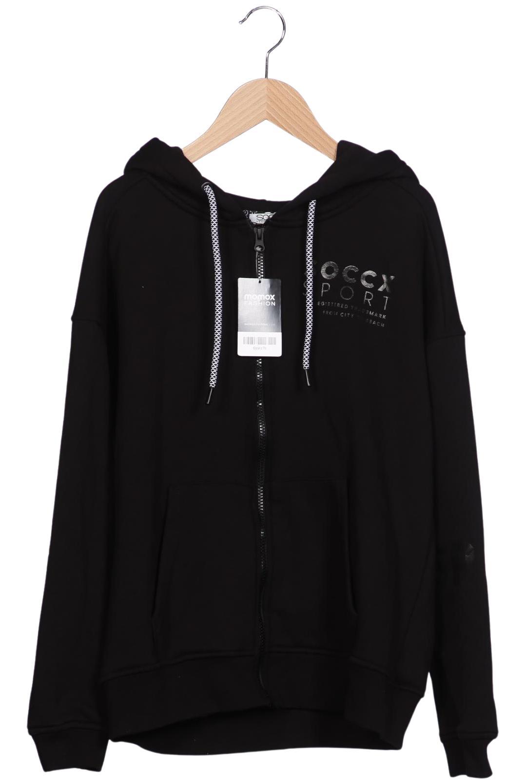 

Soccx Damen Kapuzenpullover, schwarz, Gr. 36