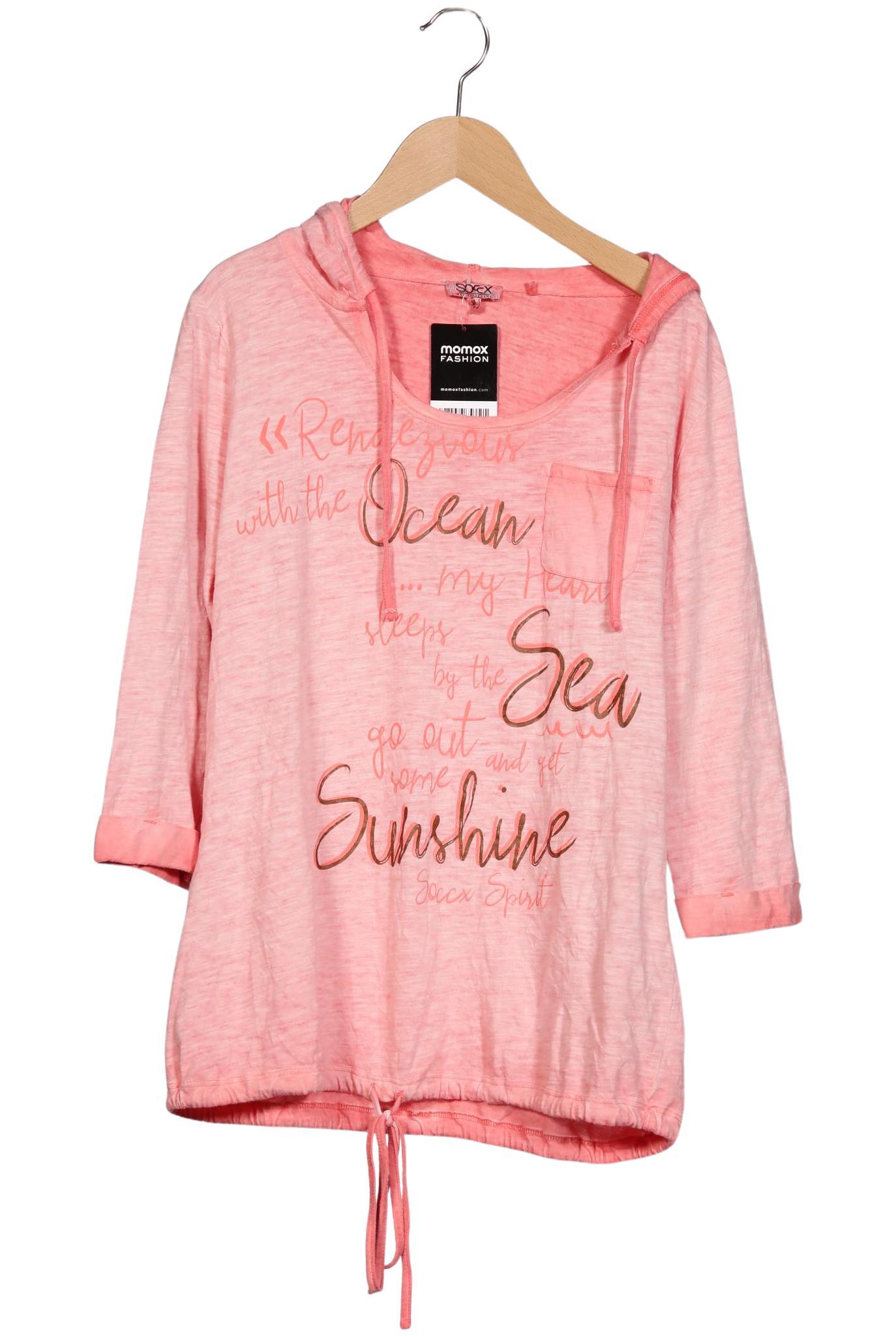 

Soccx Damen Kapuzenpullover, pink, Gr. 38